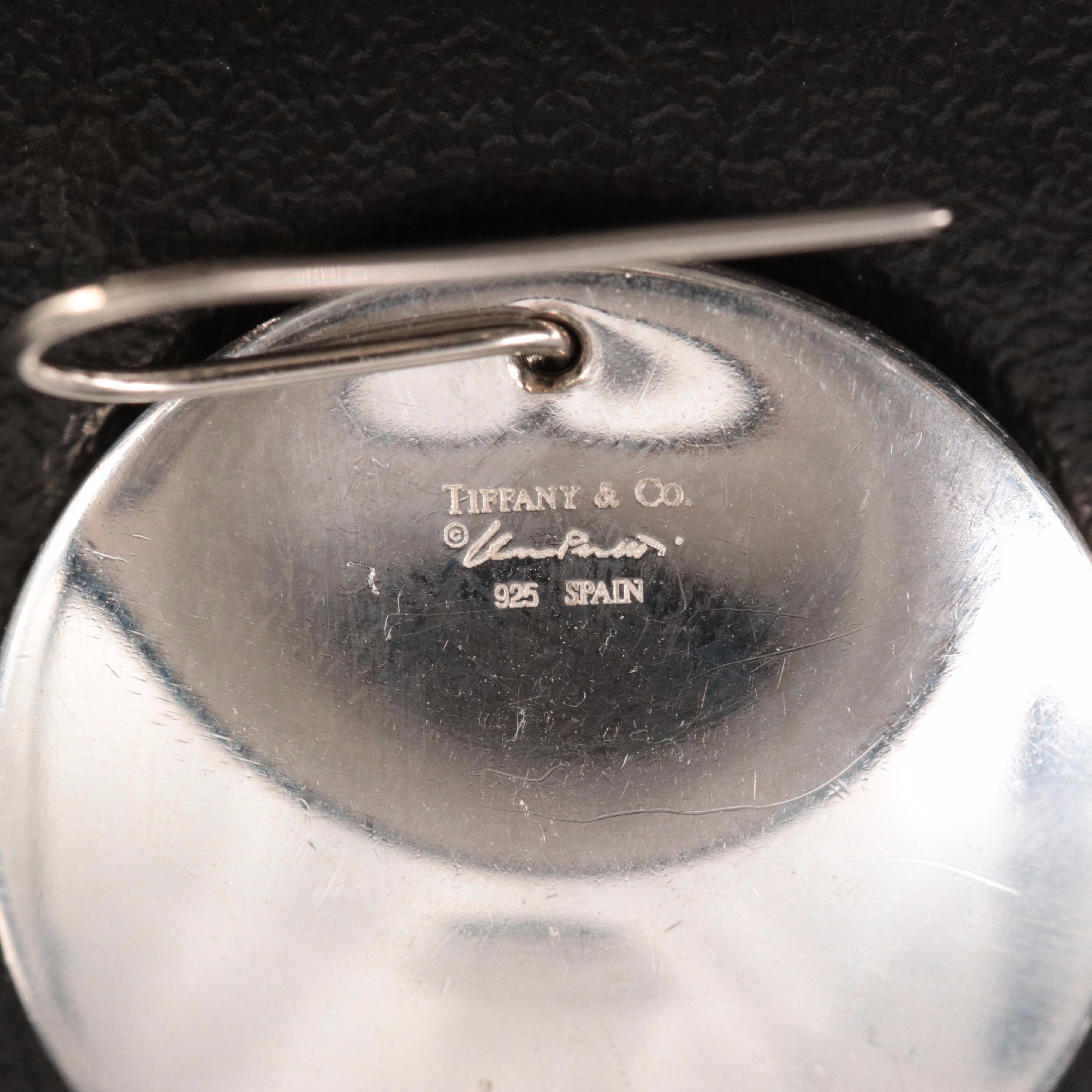 Elsa Peretti for Tiffany & Co. Sterling Disk Earrings