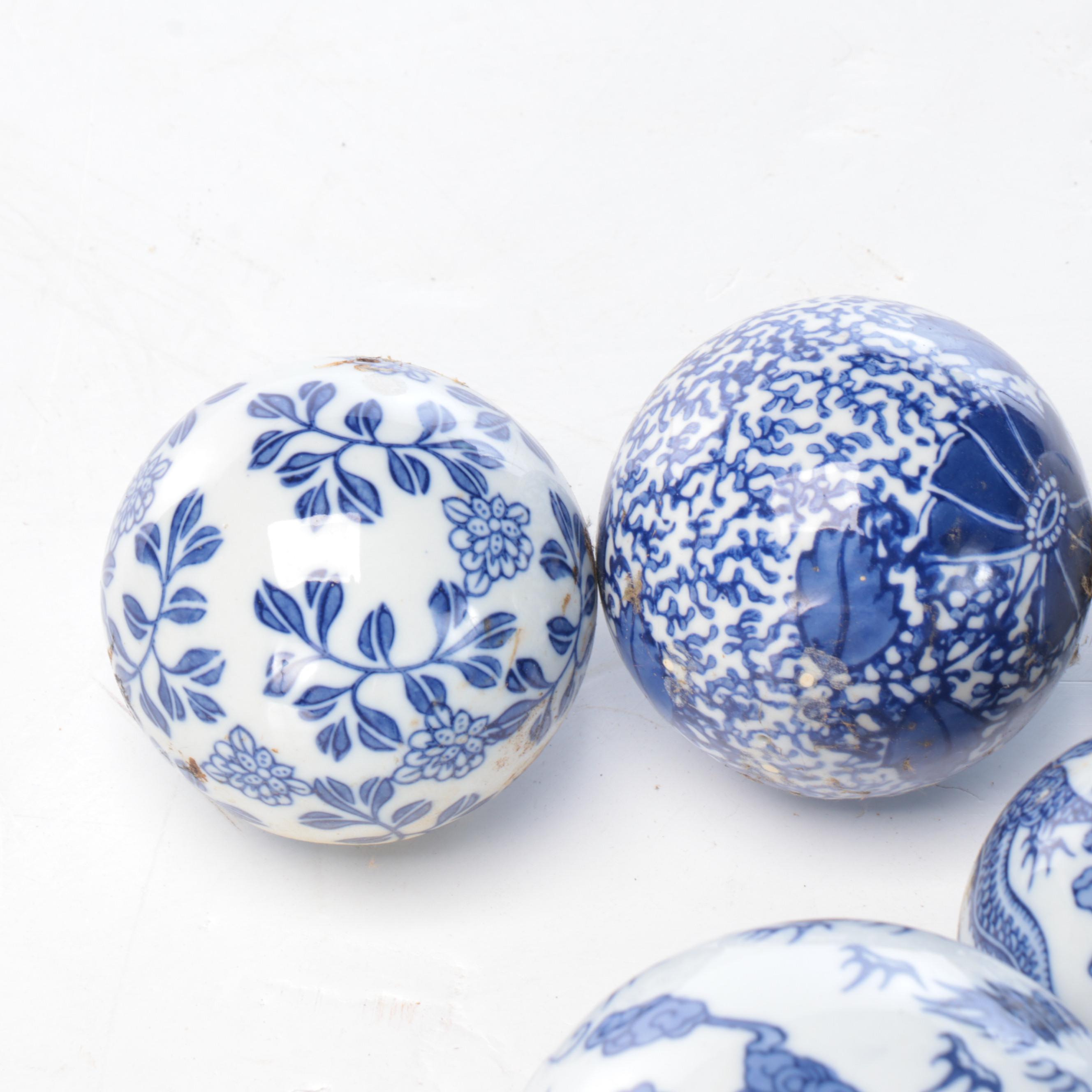 Victoria Ware Ironstone Foot Bath with Carpet Ball and More