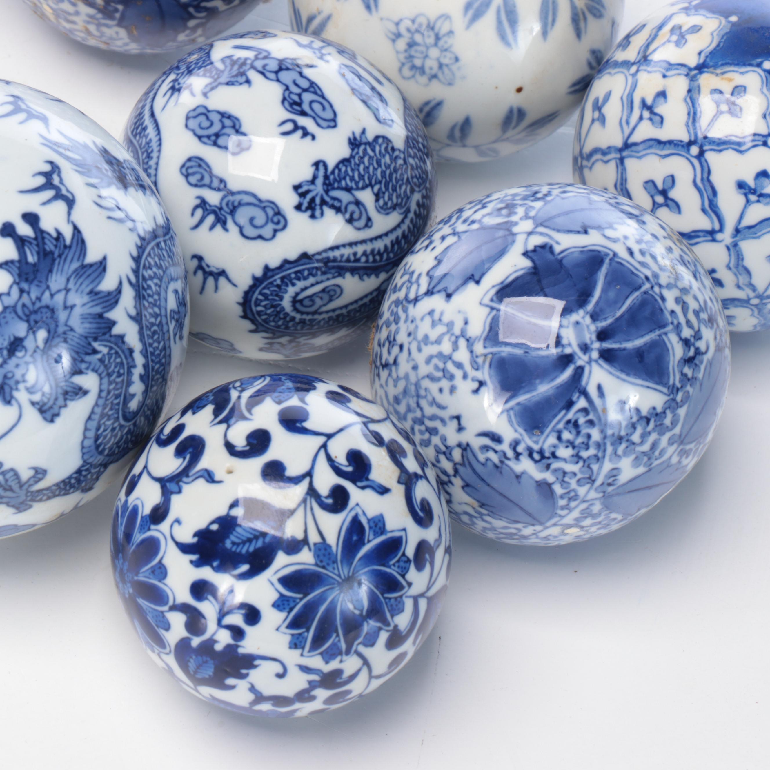 Victoria Ware Ironstone Foot Bath with Carpet Ball and More