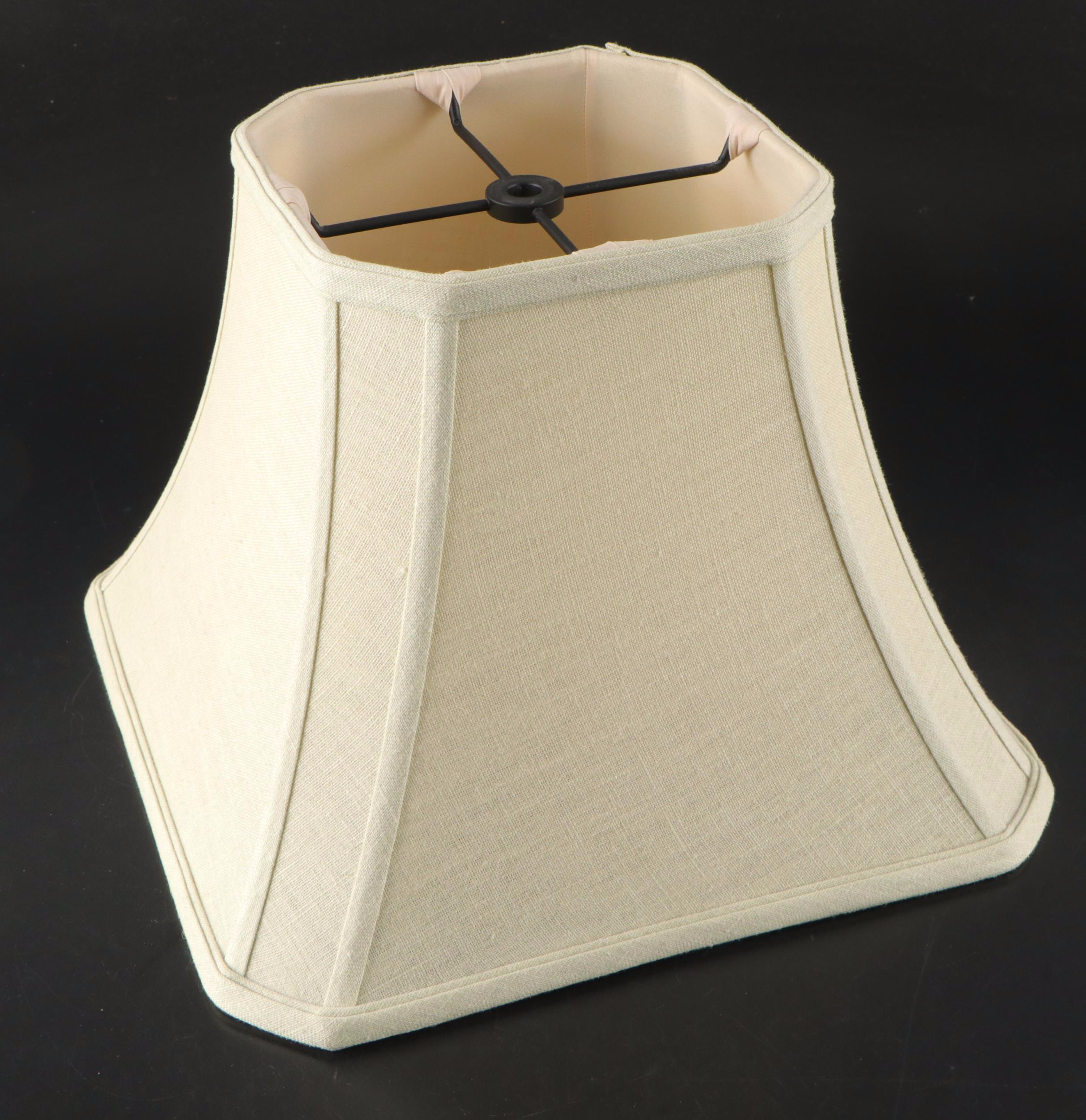 Italian Sterling Silver Mantel Clock with Pottery Barn Metal Lamp & More