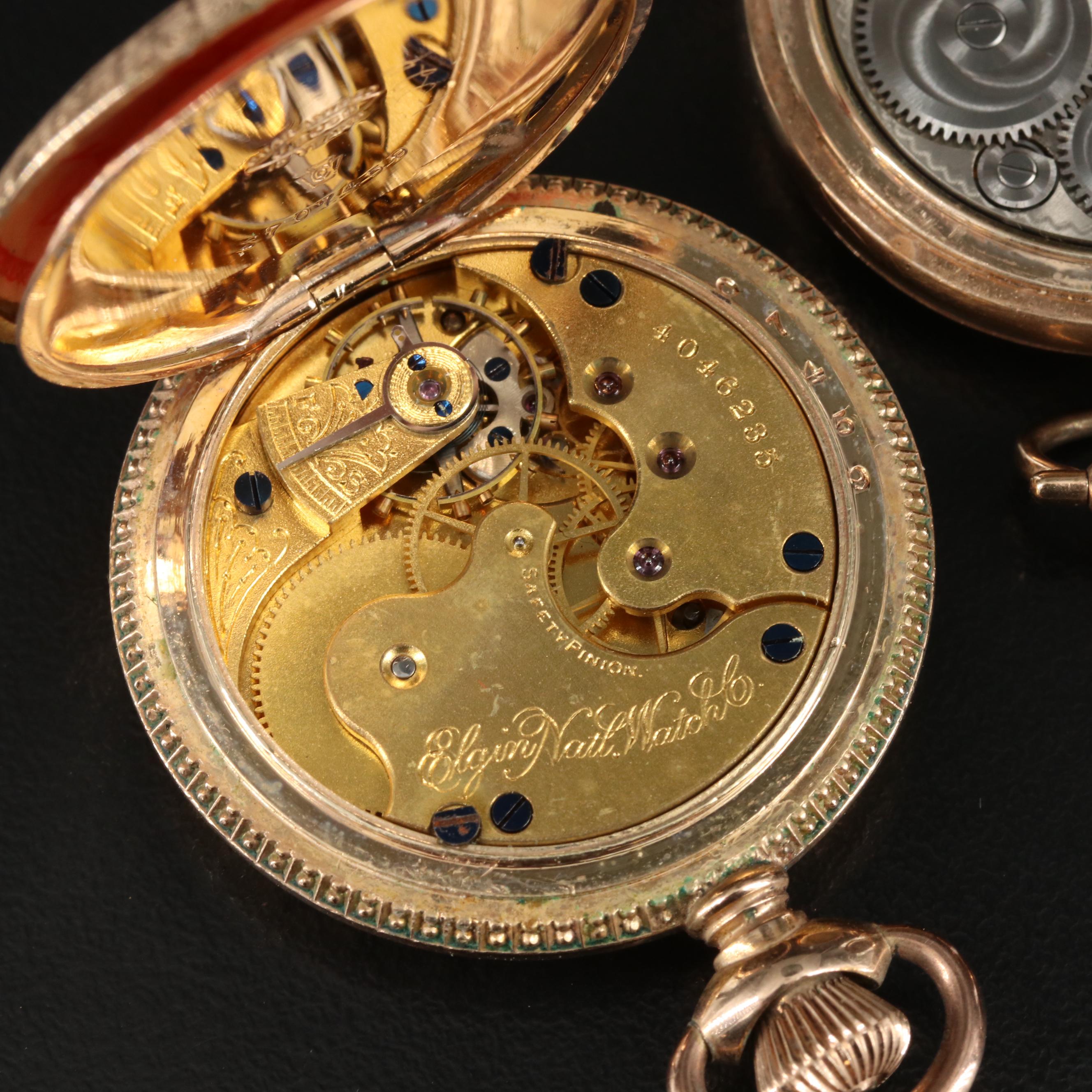 Collection of Elgin Pocket Watches