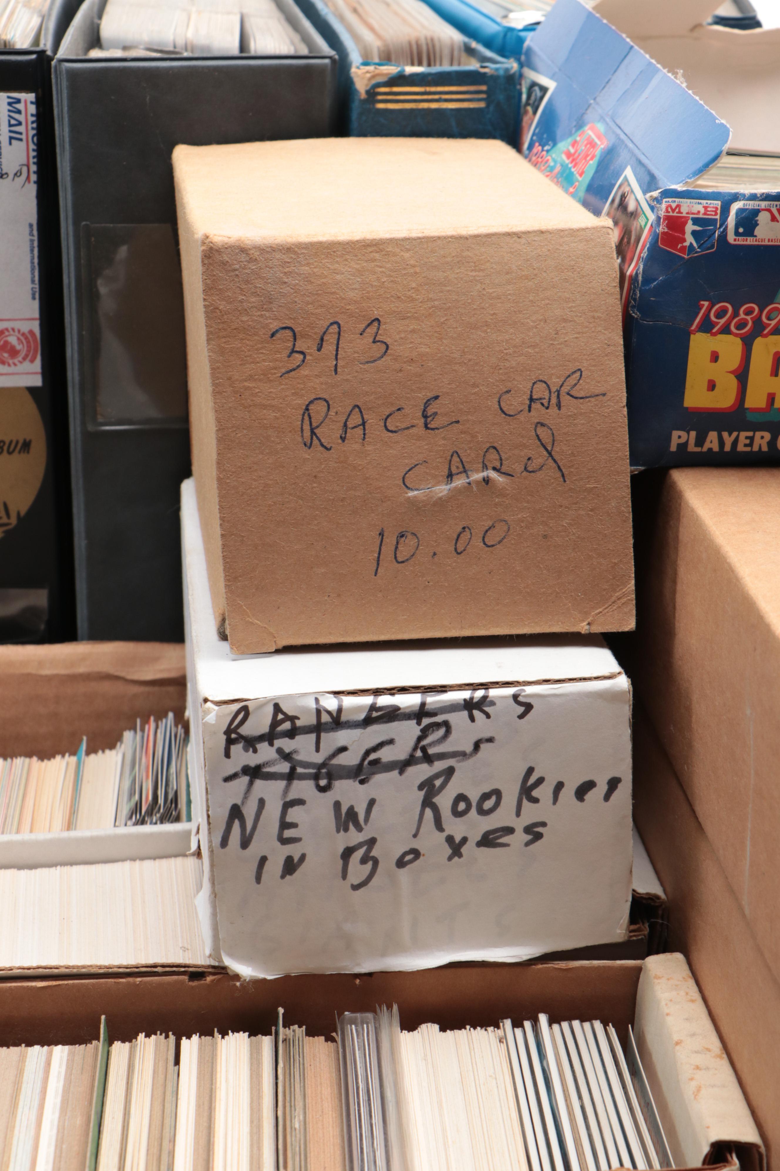 Topps with Other Baseball Cards Featuring Dave Parker Rookie, More, 1970s-1990s