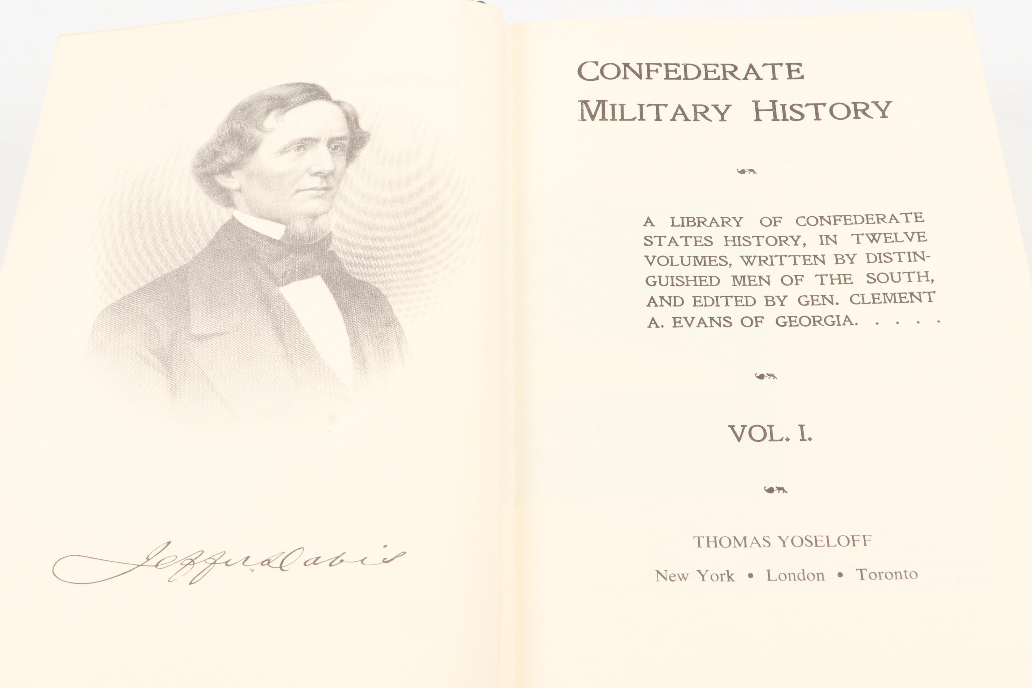 "Confederate Military History" Twelve Volume Set ed. by Gen. Clement A. Evans