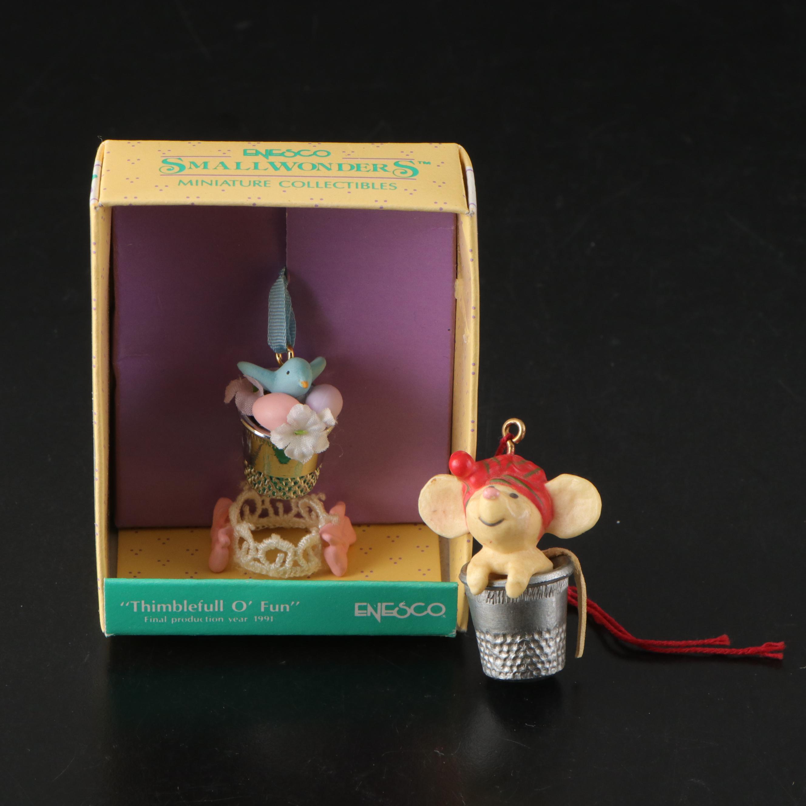 Enesco Precious Moments with Other Thimbles and Boxes