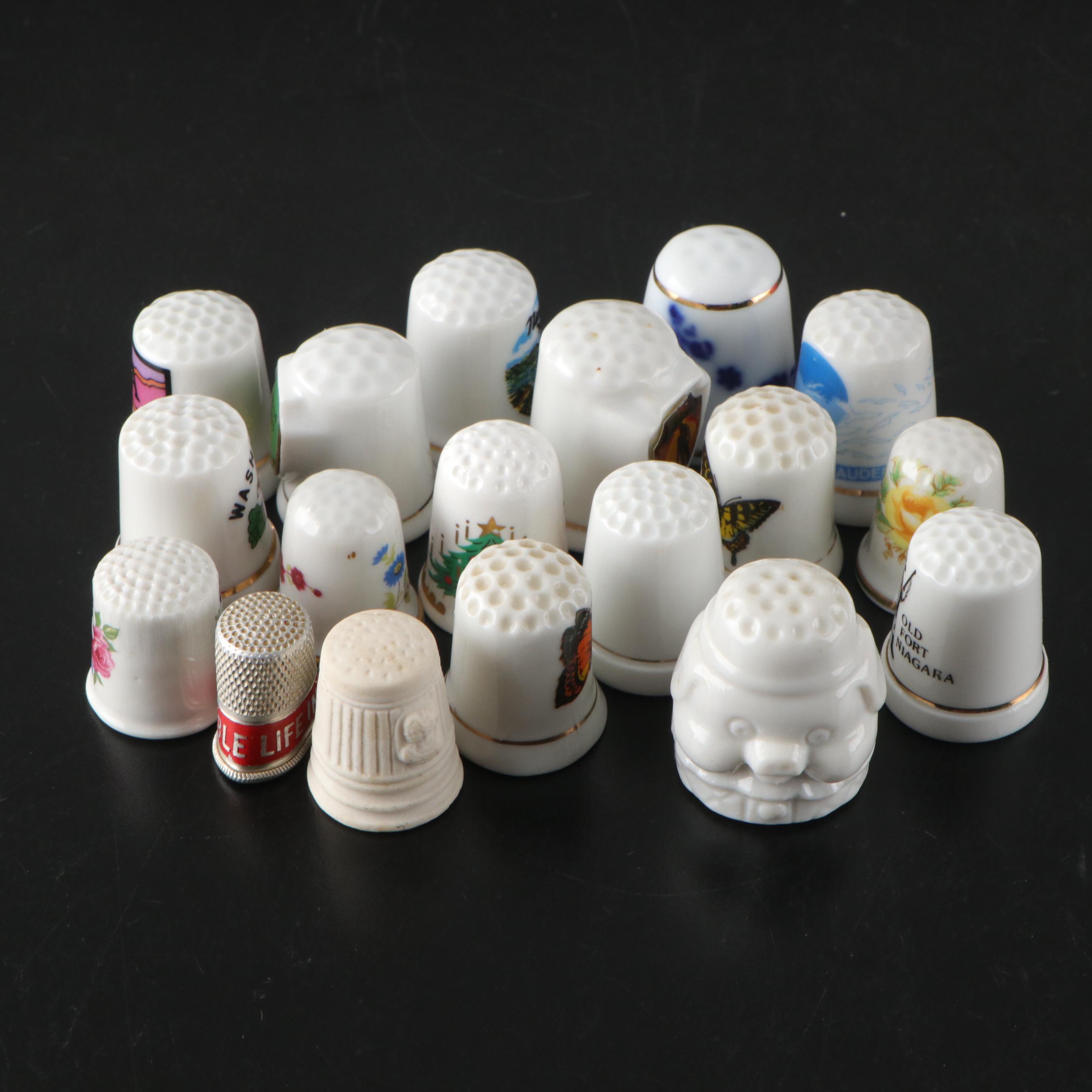 Enesco Precious Moments with Other Thimbles and Boxes