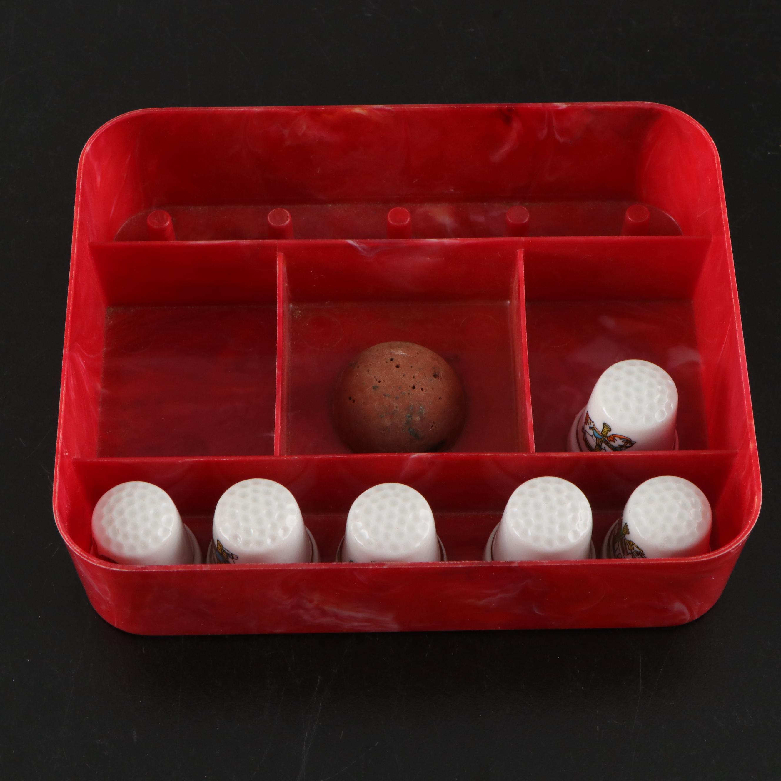 Enesco Precious Moments with Other Thimbles and Boxes