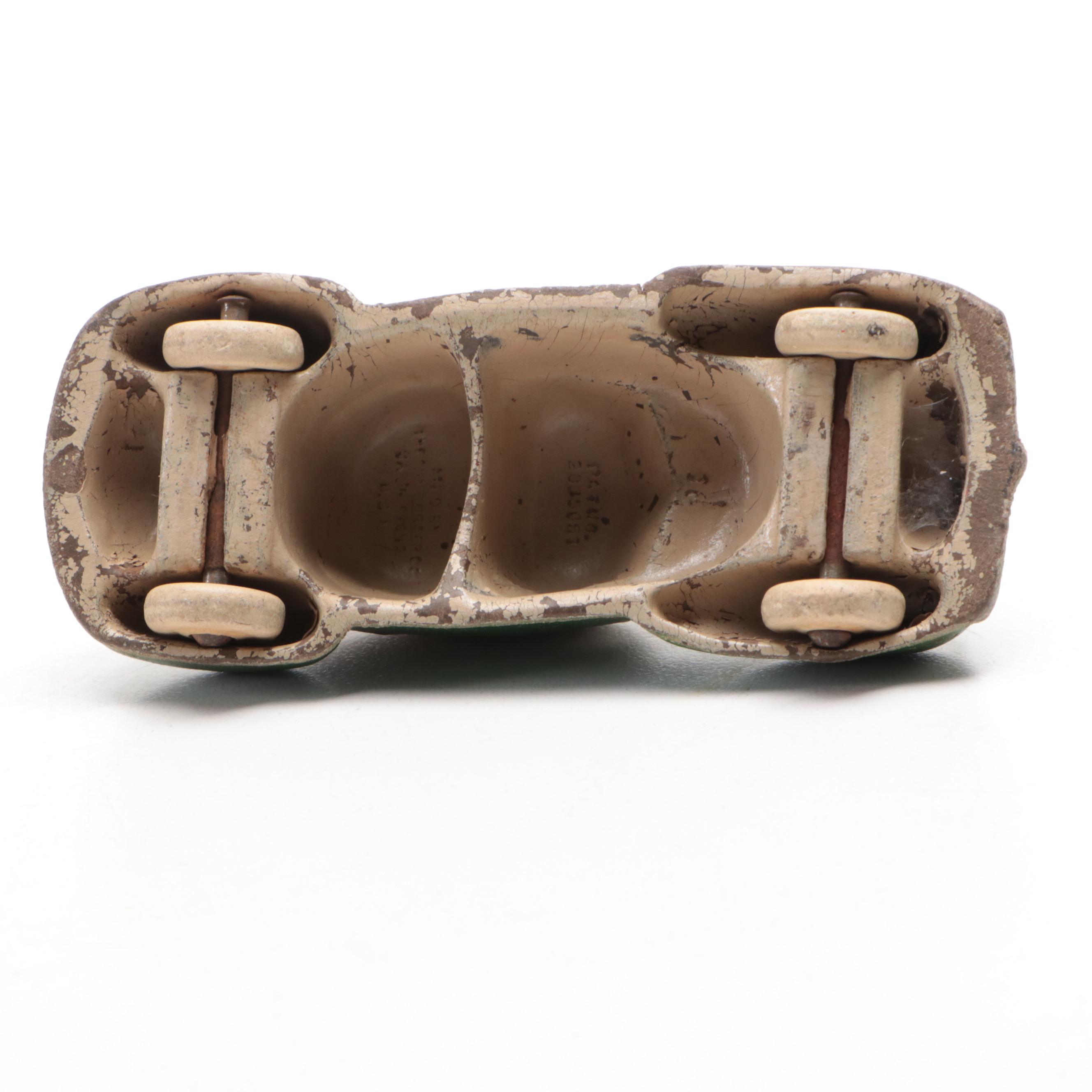 Manoil, Hubley and Sun Rubber Co. Toy Vehicles and Plane, Mid-20th Century