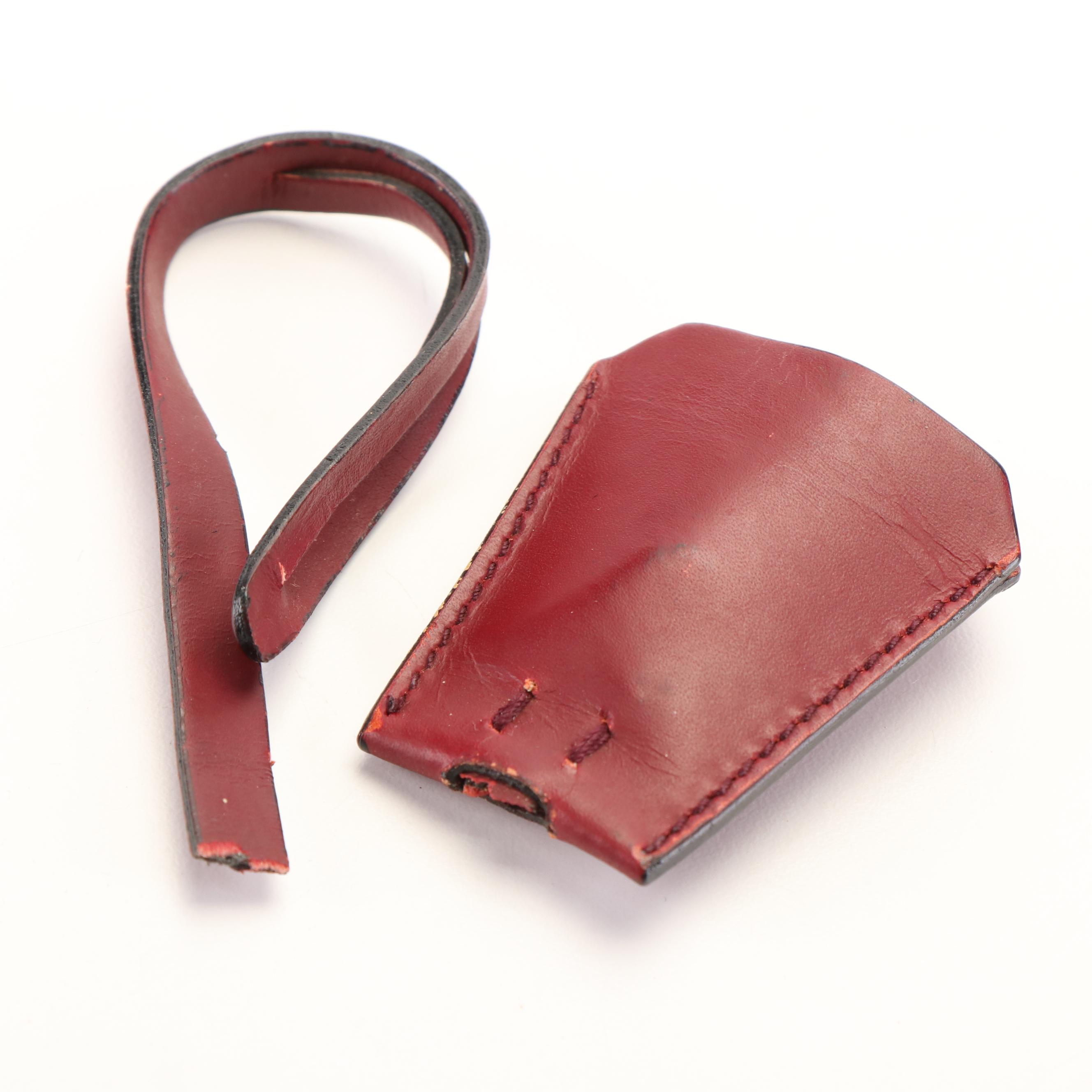 Prada Bowler Bag in Burgundy Nappa Leather
