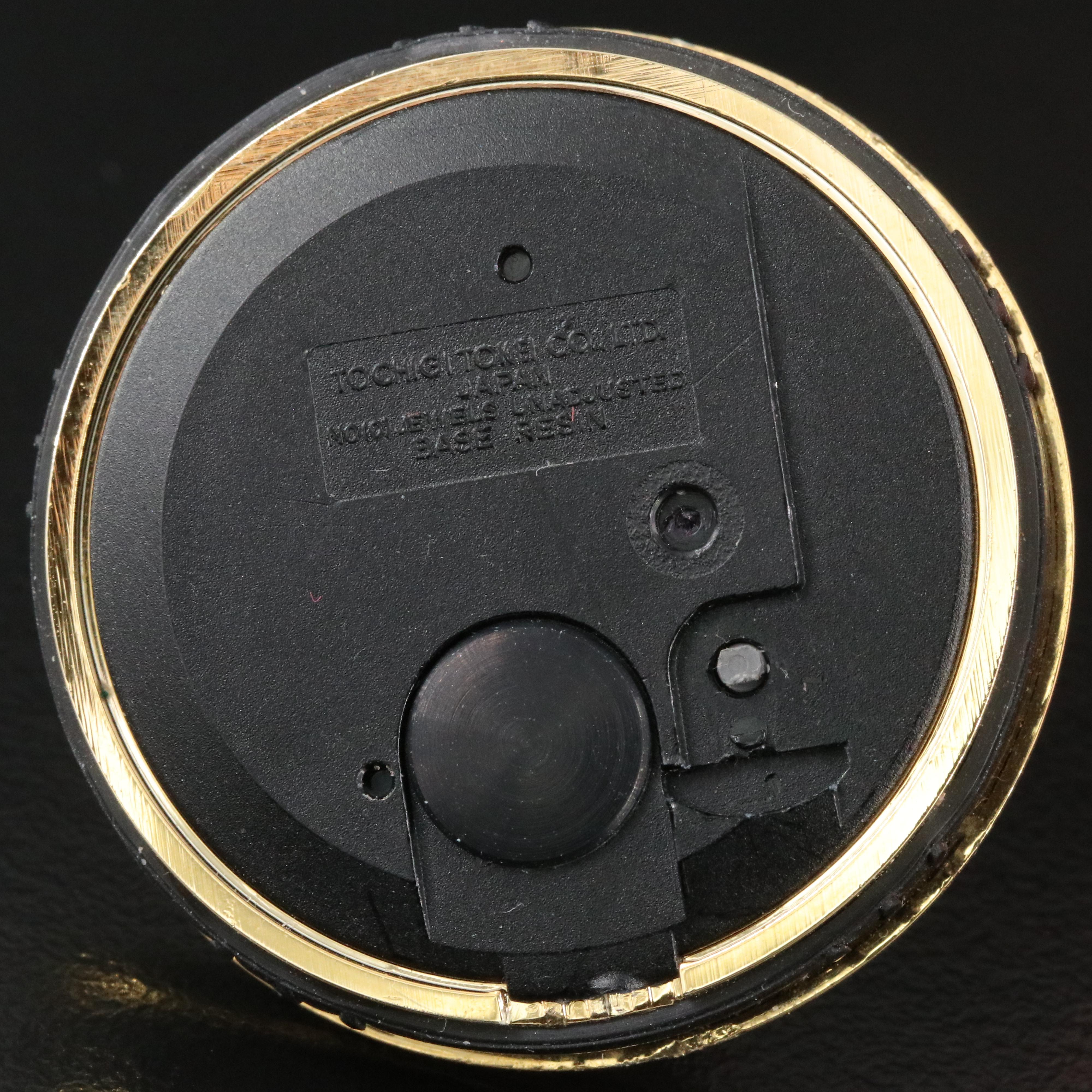 Christian Dior Pink Lead Crystal Desk Clock