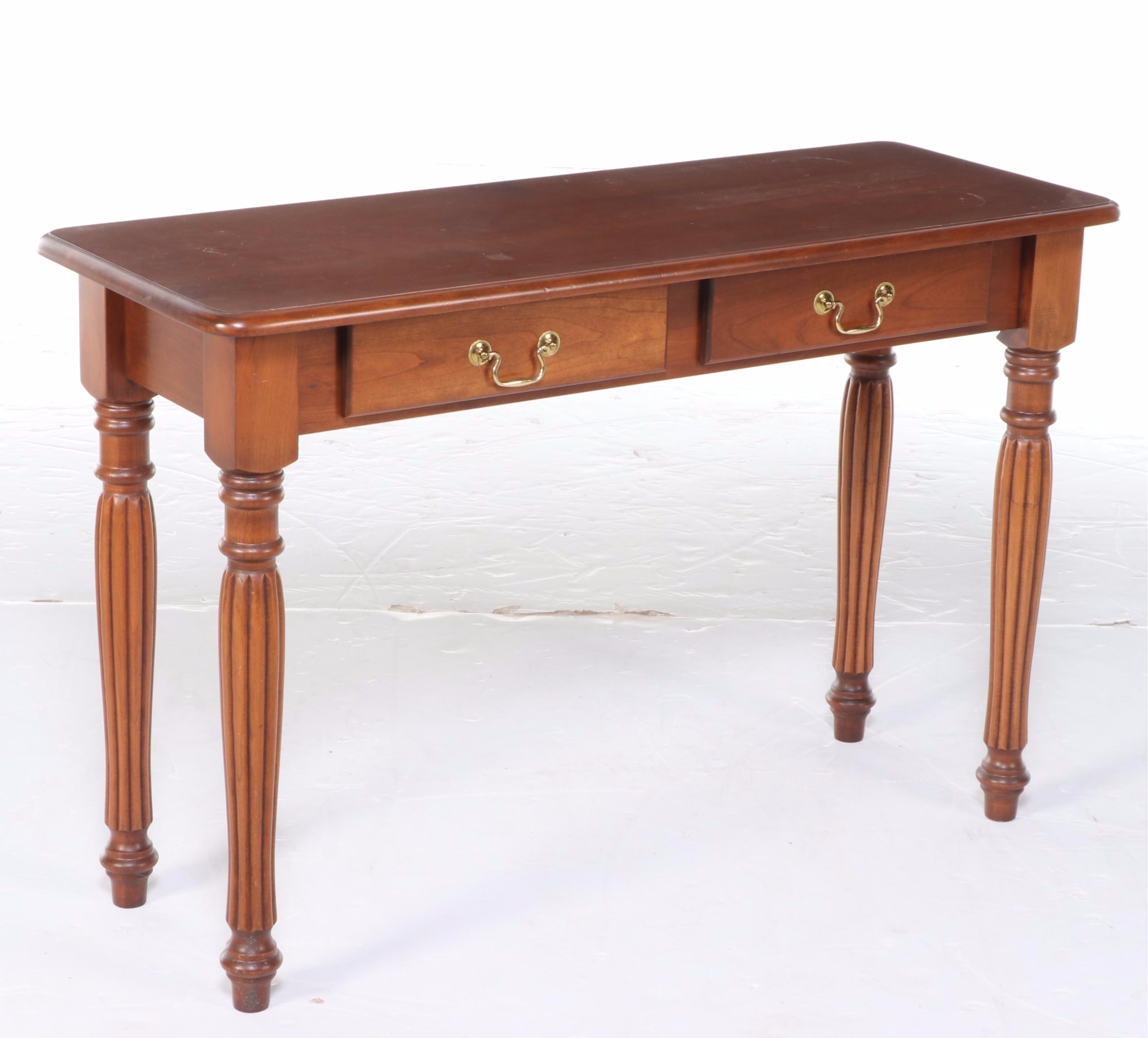 Amish Oak Furniture Co. Federal Style Console Table