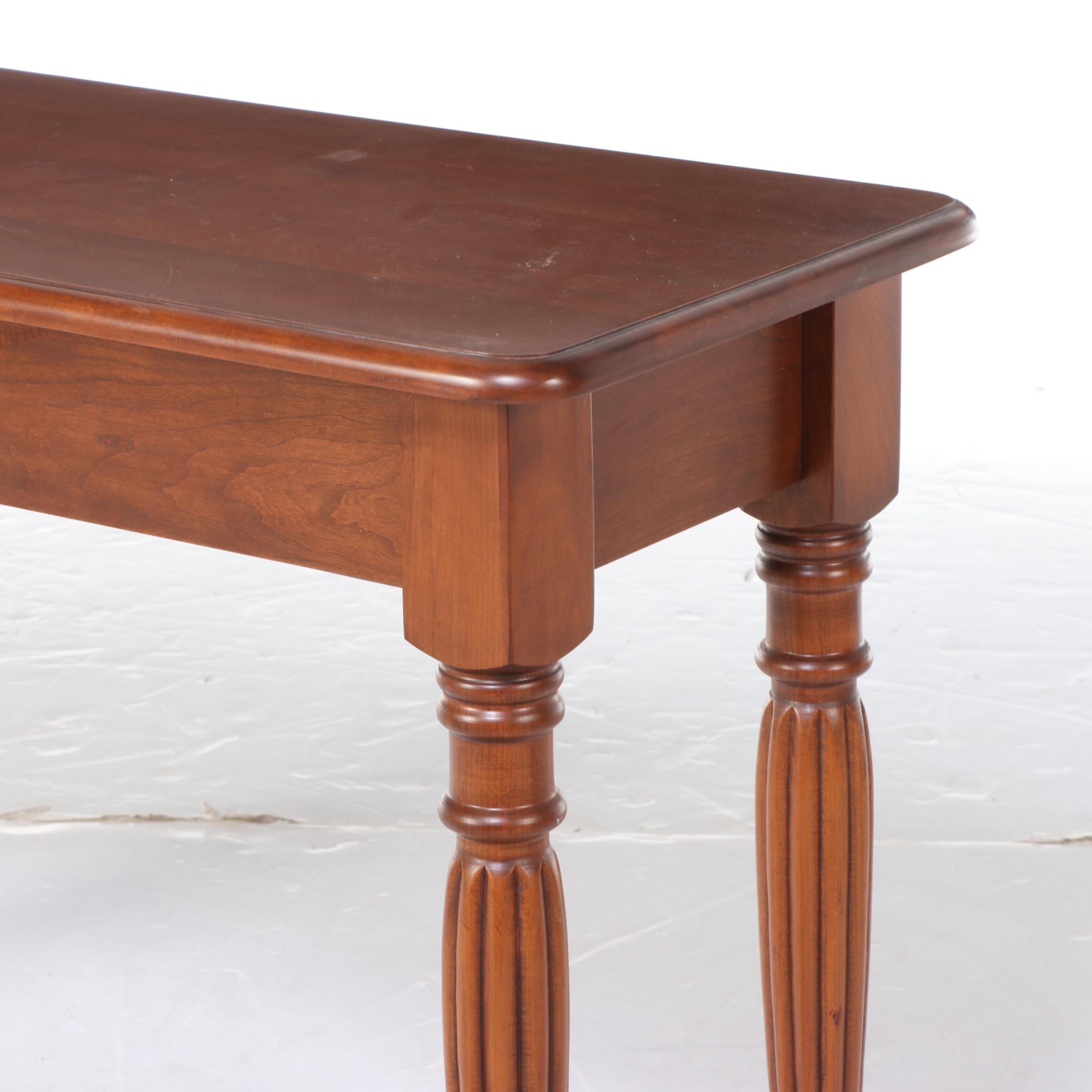 Amish Oak Furniture Co. Federal Style Console Table