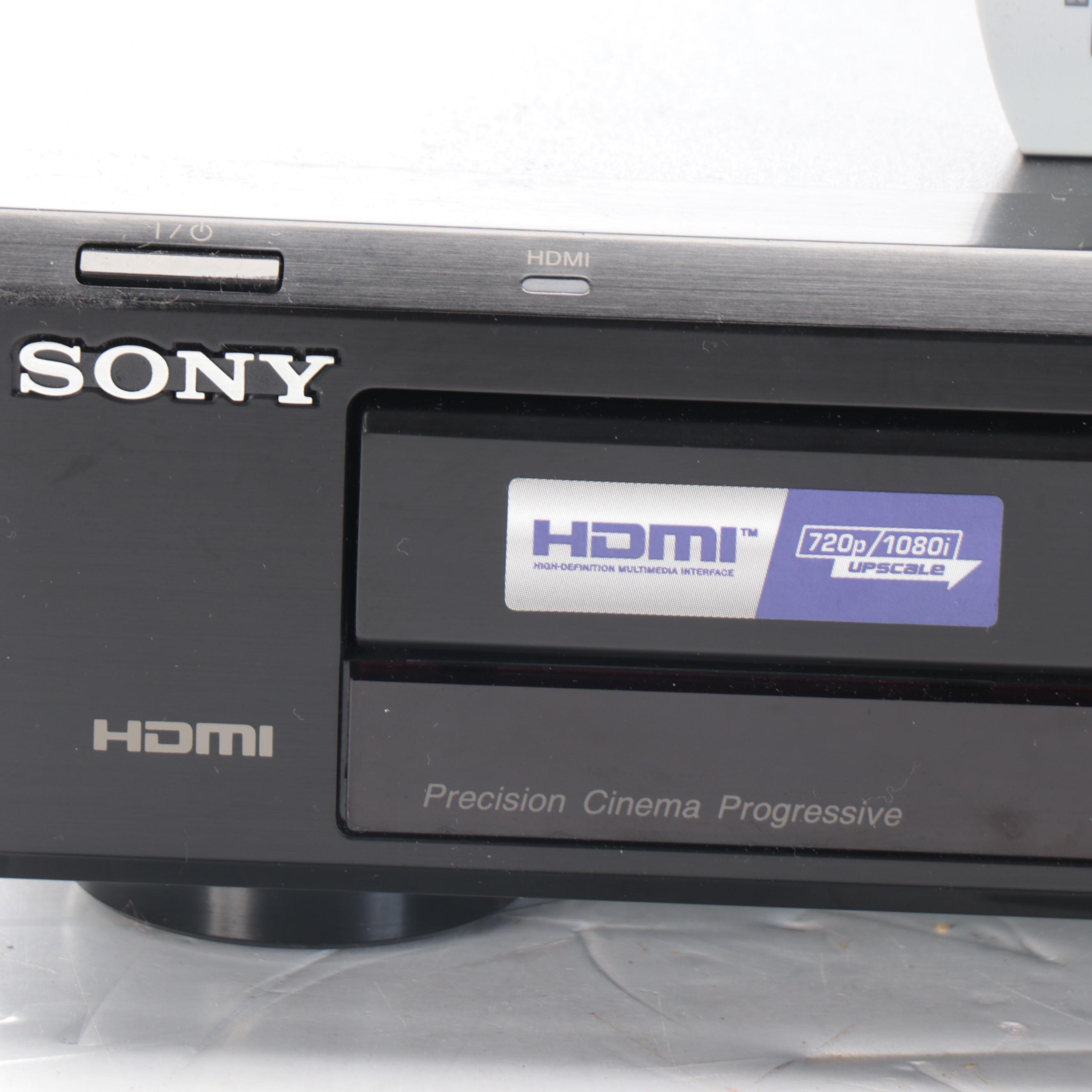 Sony HDMI Compatible Five-Disc CD/DVD Player and Remote