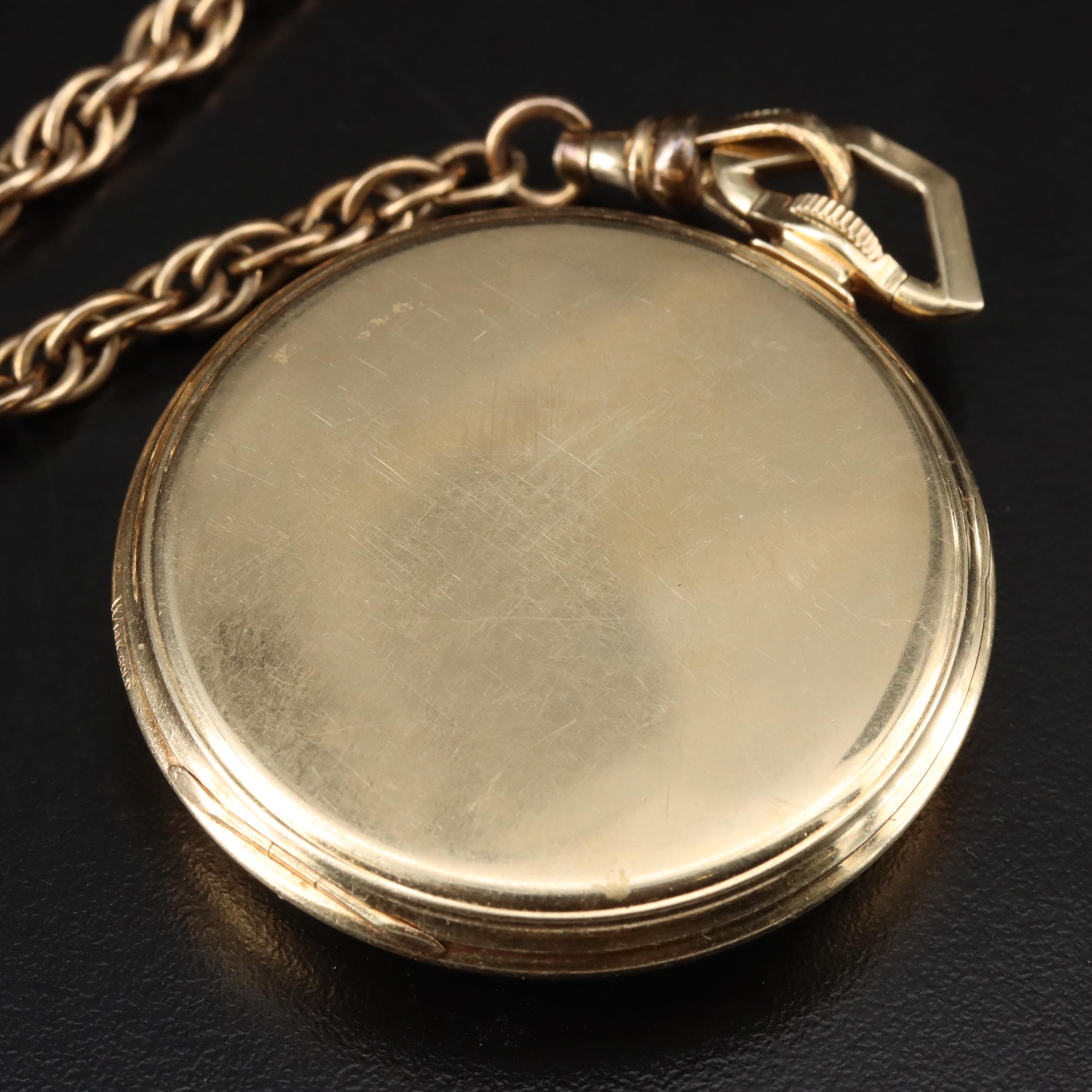 Hamilton 14K Gold Pocket Watch
