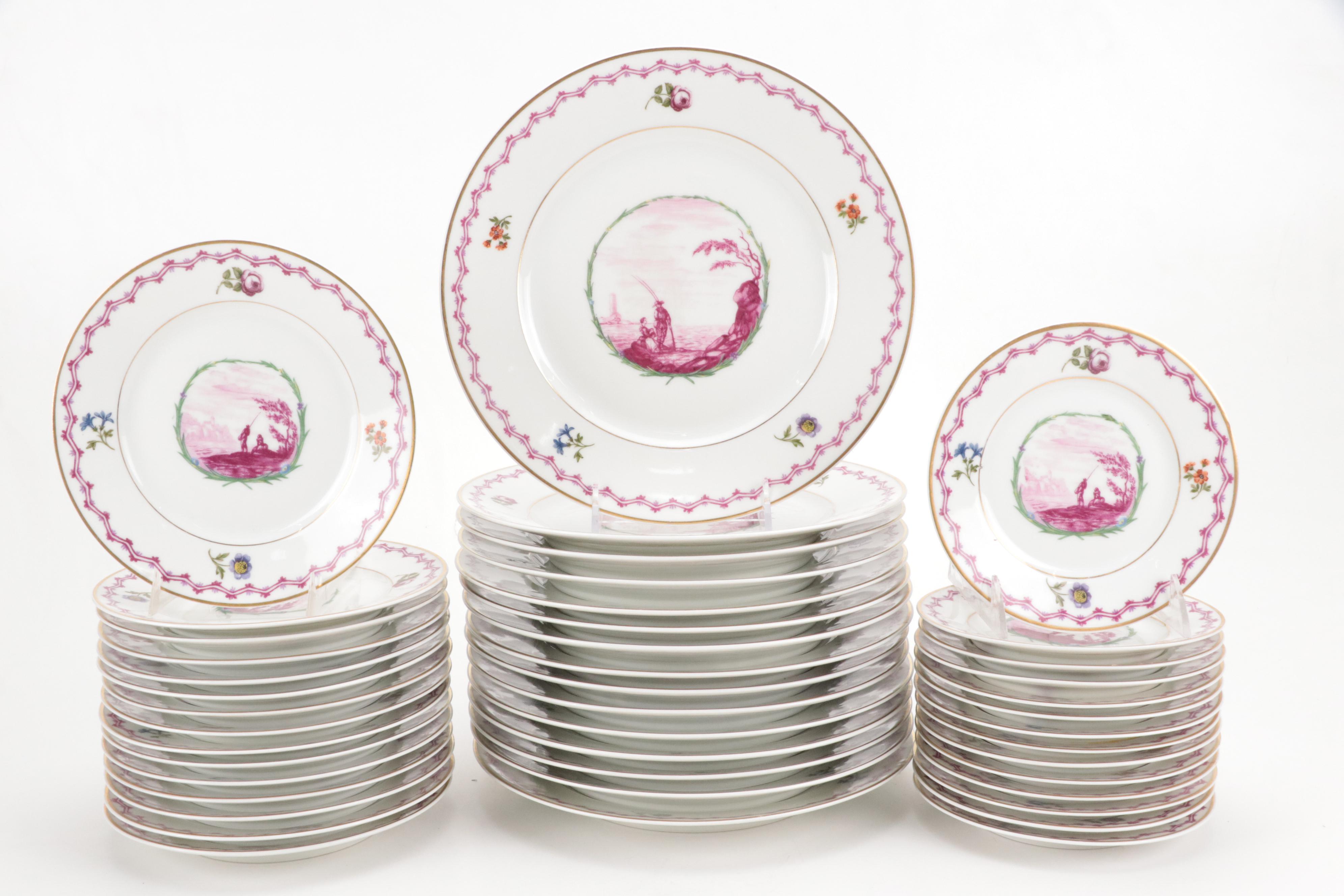 Haviland "Malmaison" Porcelain Dinnerware, 1946–1962
