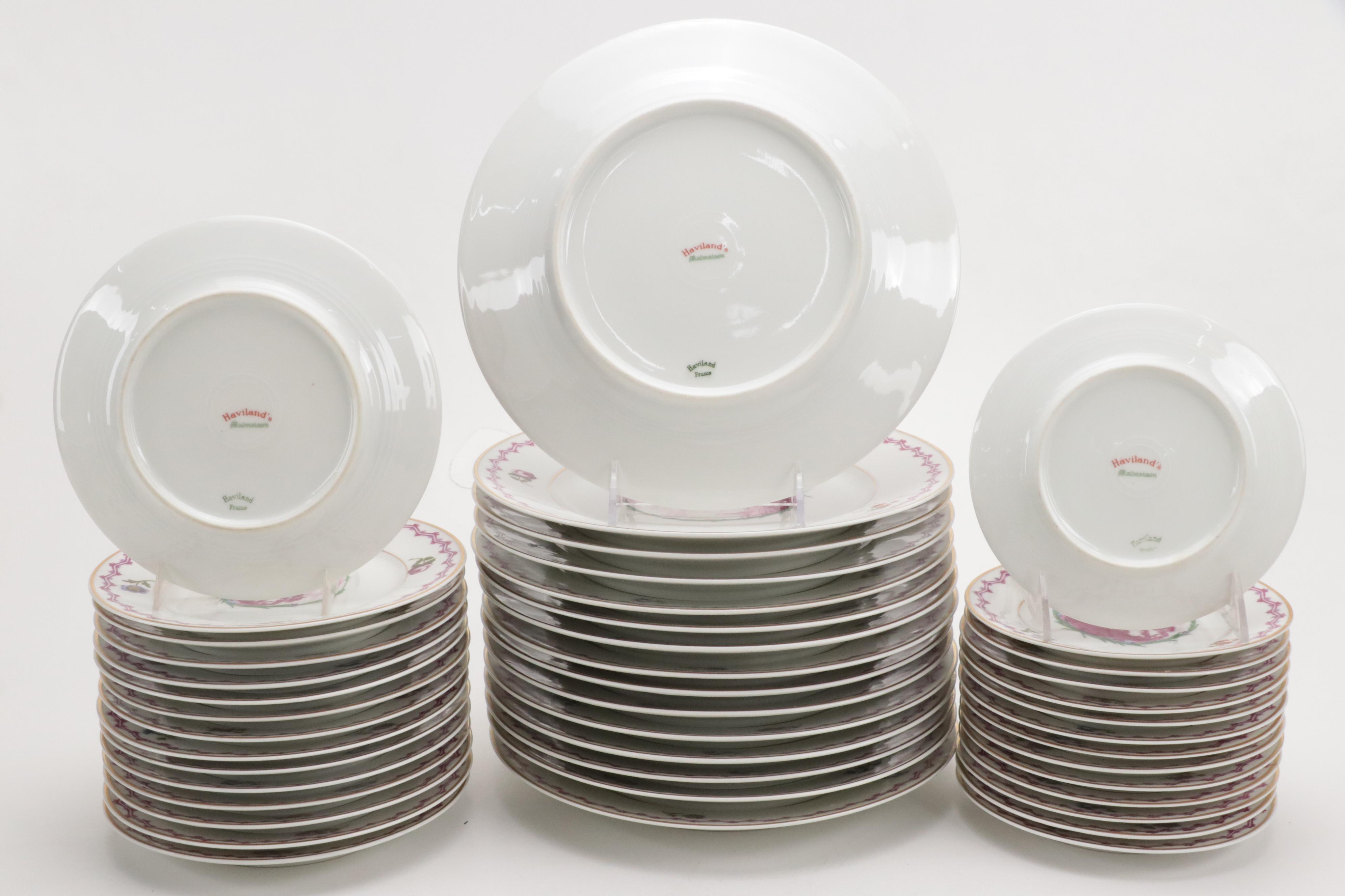 Haviland "Malmaison" Porcelain Dinnerware, 1946–1962