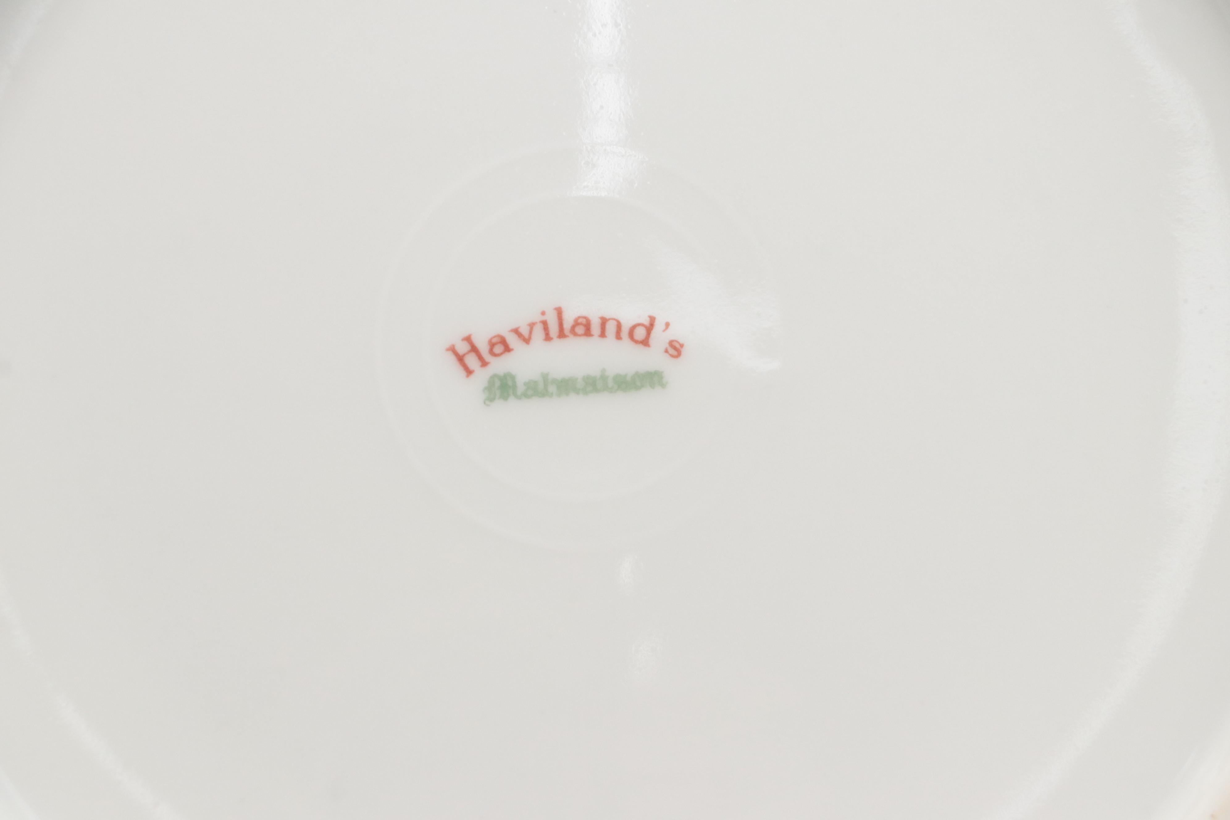 Haviland "Malmaison" Porcelain Dinnerware, 1946–1962