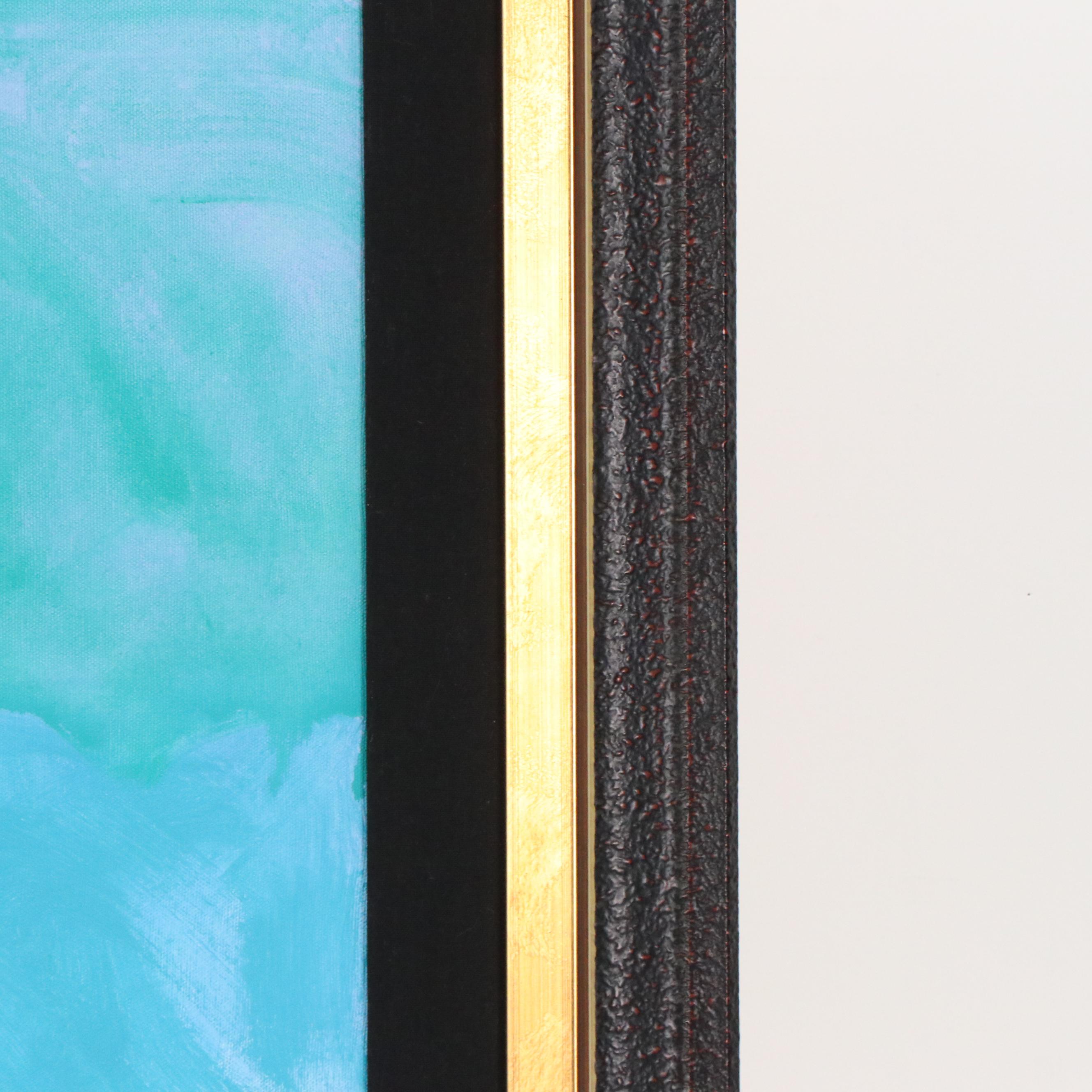 John Nieto Acrylic Painting "Wolf Hunting"