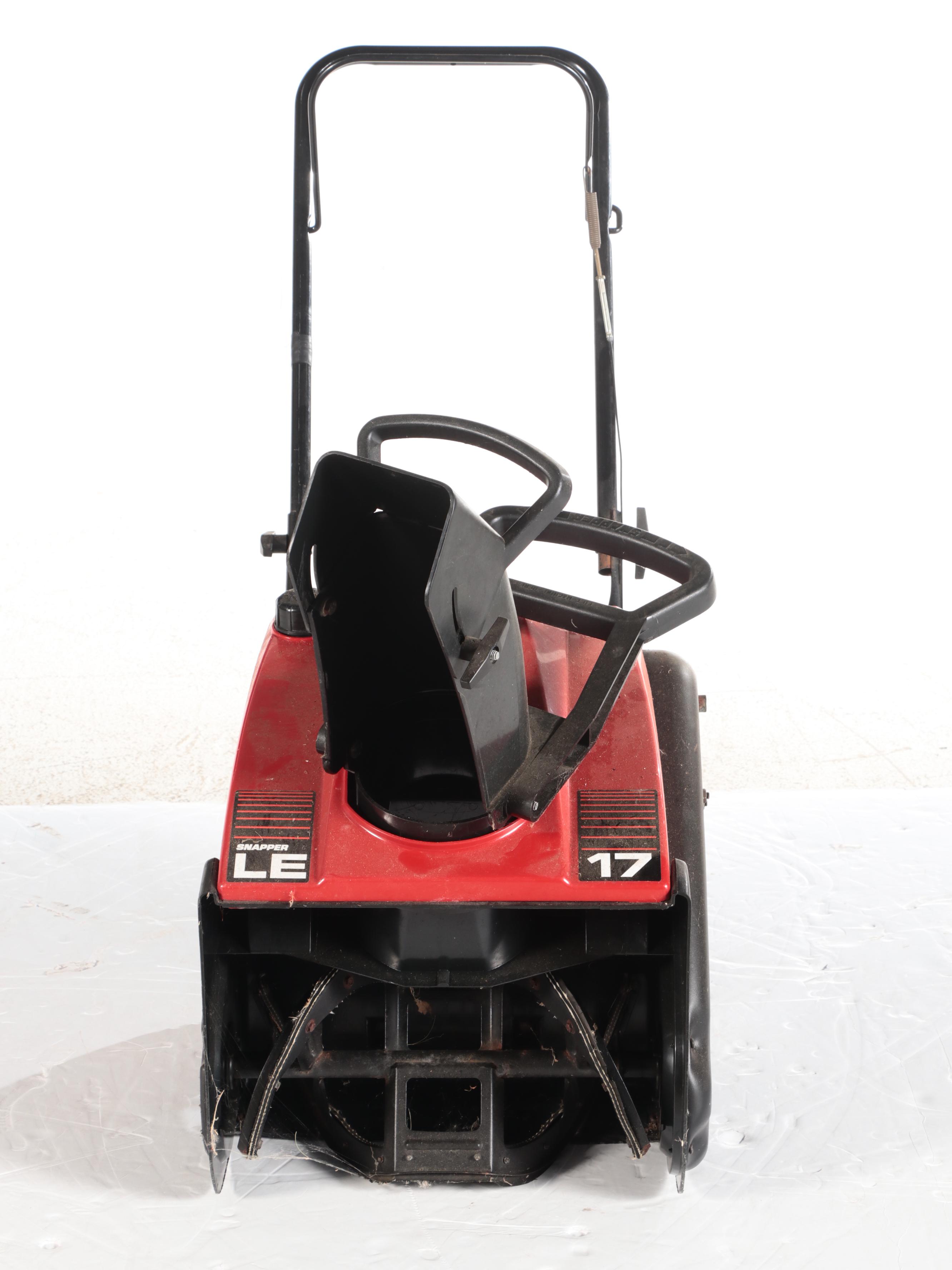 Snapper LE3170E Snow Blower