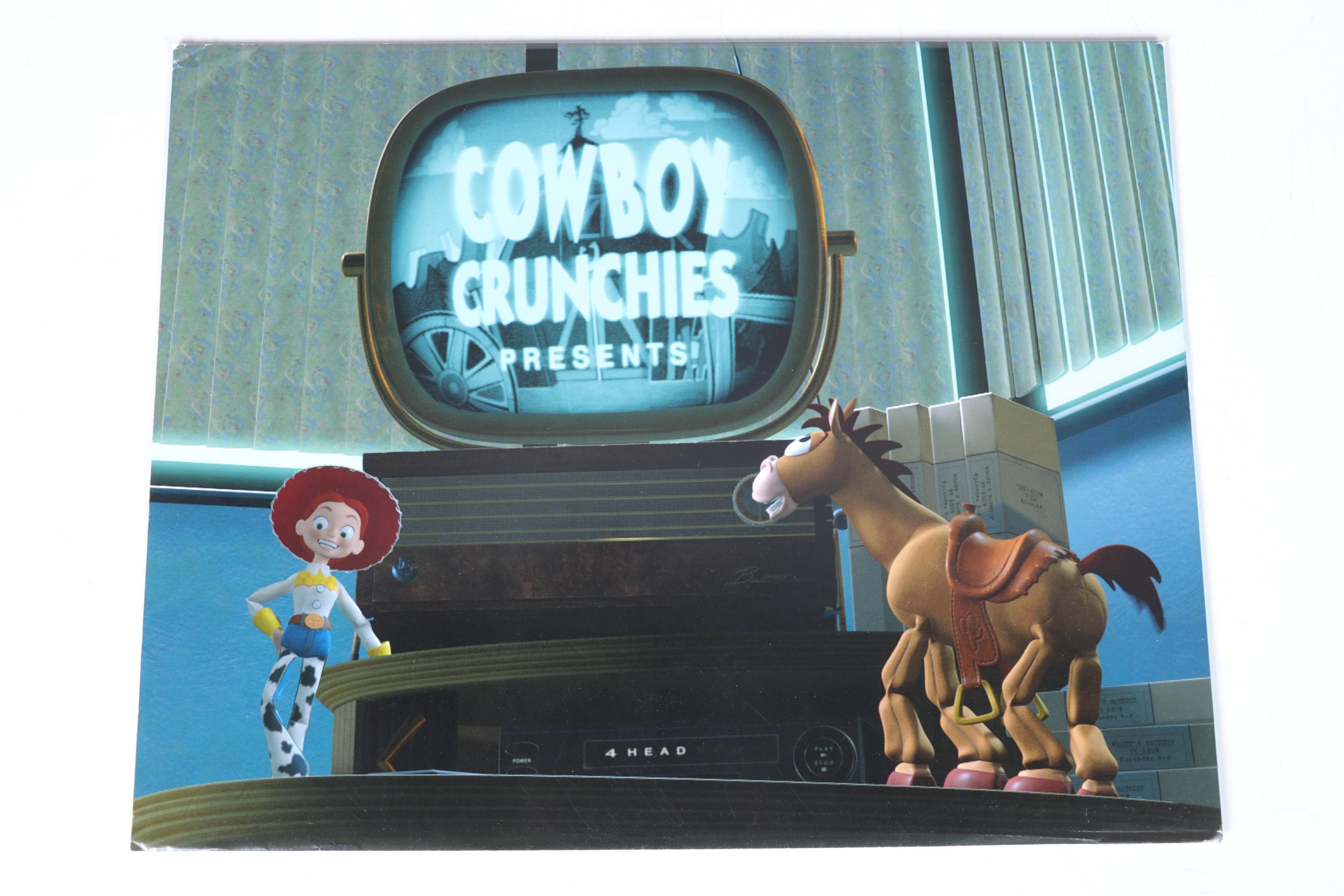 Disney/Pixar Commemorative Lithographs with "A Bug's Life" and "Monsters, Inc"