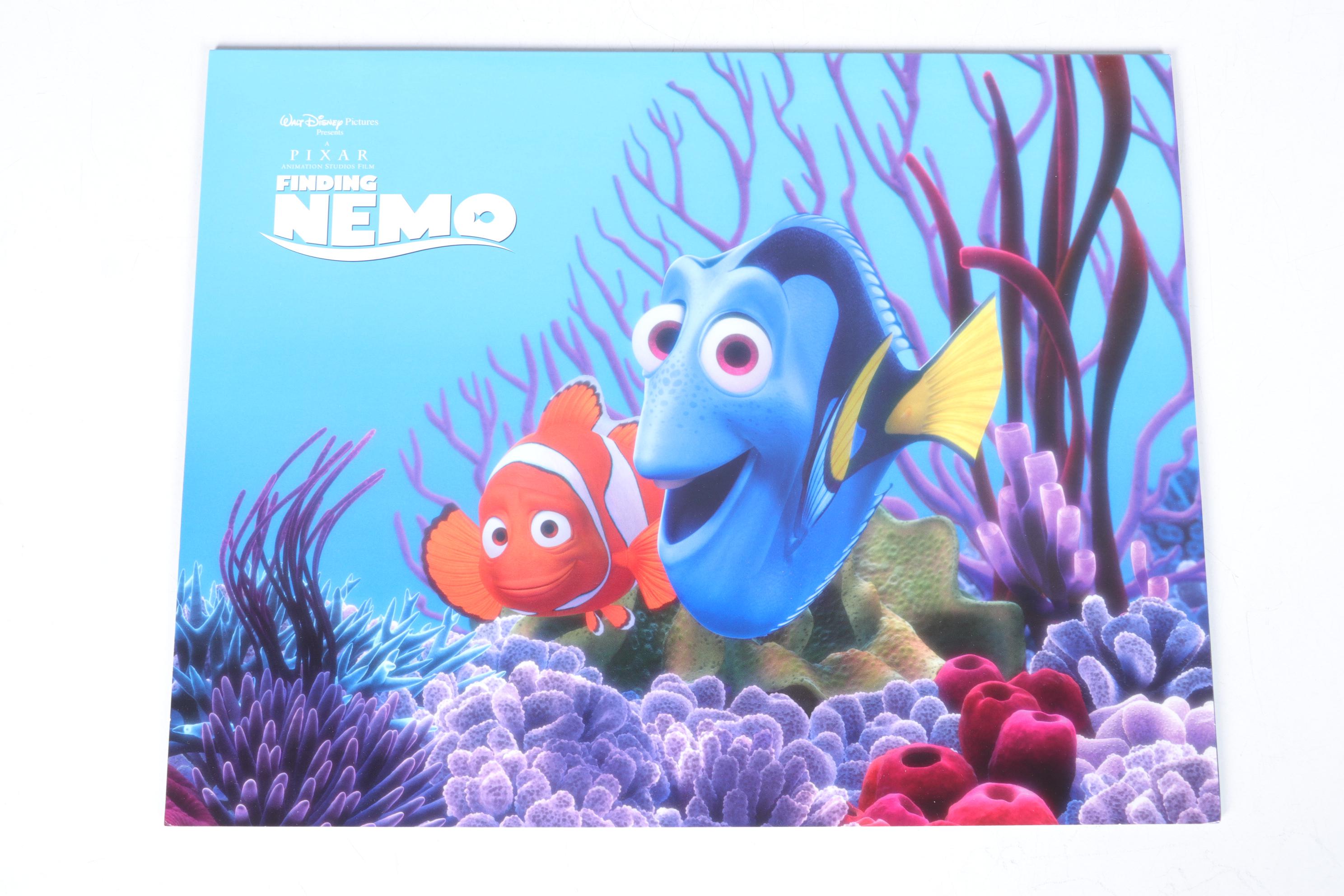 Disney/Pixar Commemorative Lithographs with "A Bug's Life" and "Monsters, Inc"