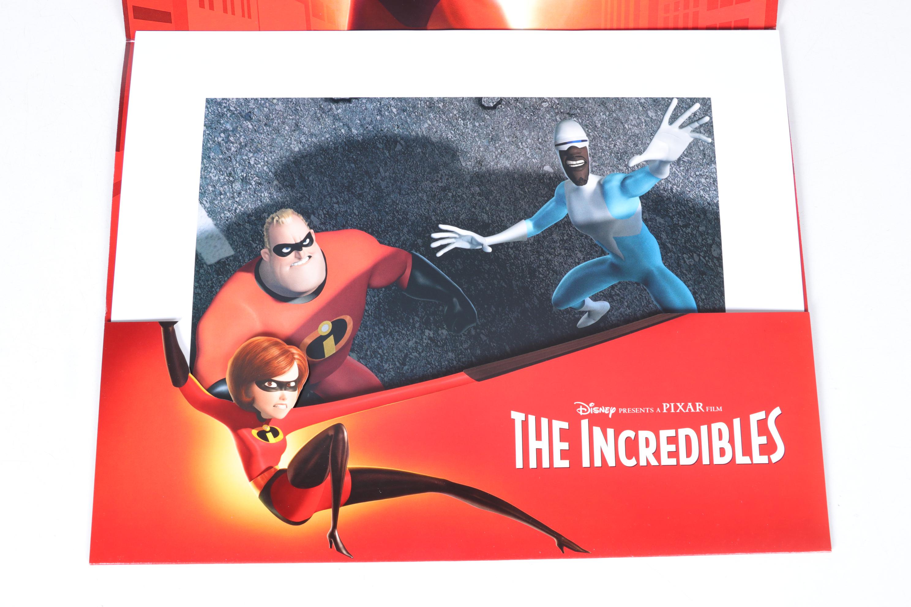 Disney/Pixar Commemorative Lithographs with "A Bug's Life" and "Monsters, Inc"