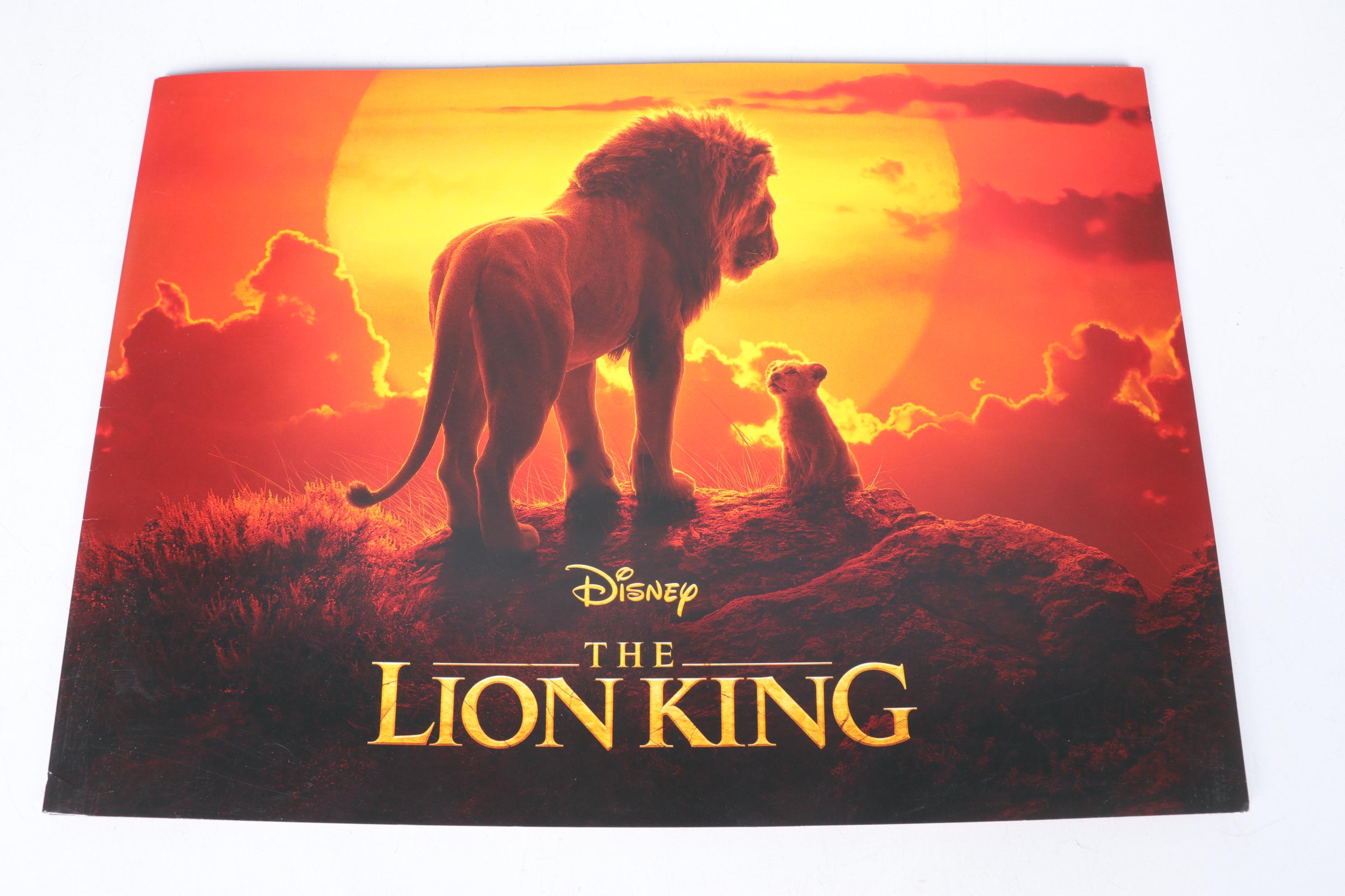 Commemorative Lithographs of "The Lion King", "Tarzan", and Other Disney Films