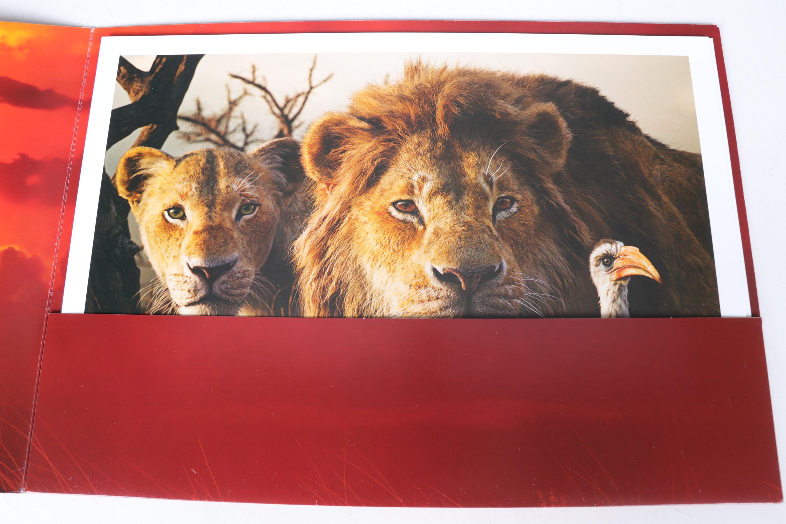 Commemorative Lithographs of "The Lion King", "Tarzan", and Other Disney Films