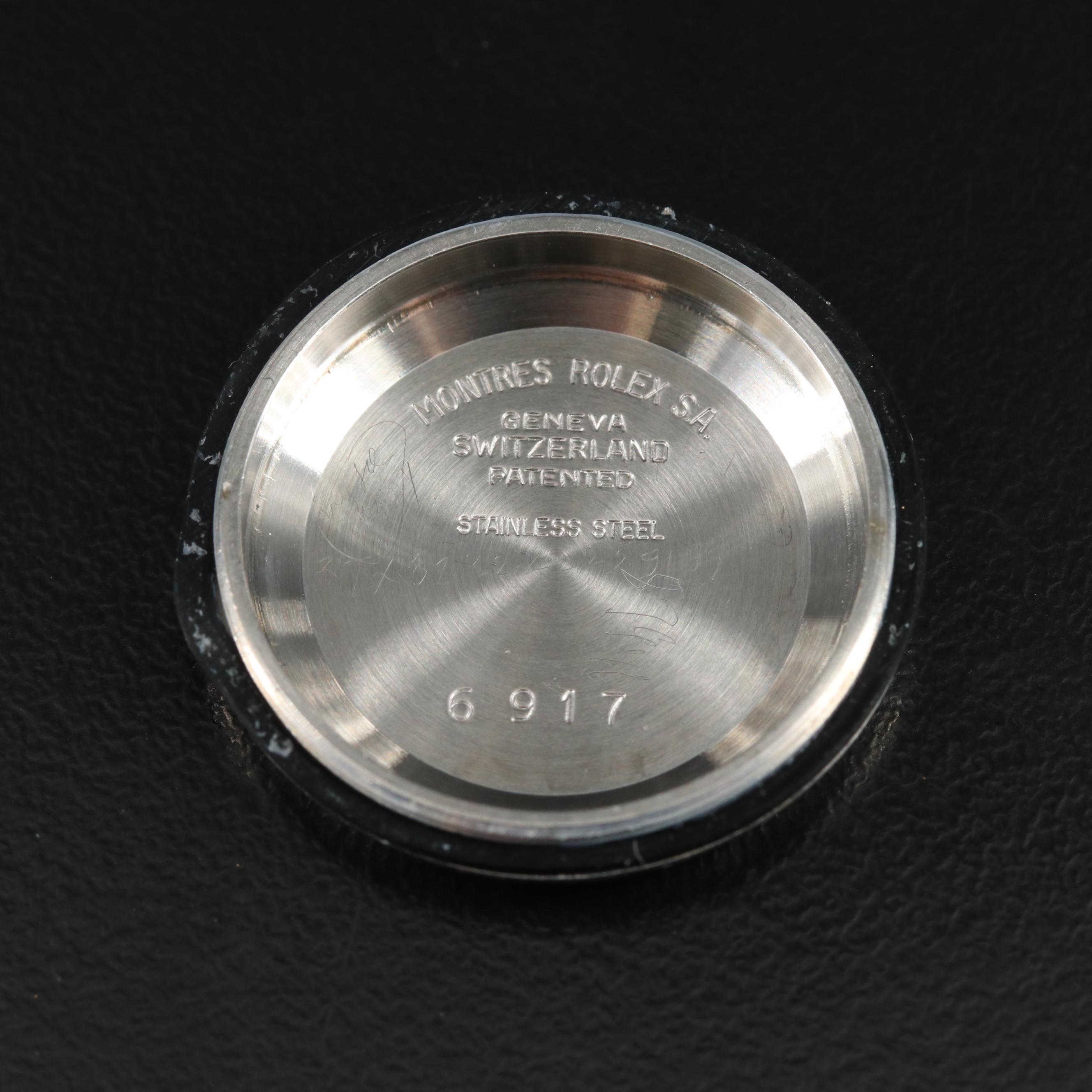 1975 Rolex Datejust 6917 Two-Tone Factory Diamond Dial Watch