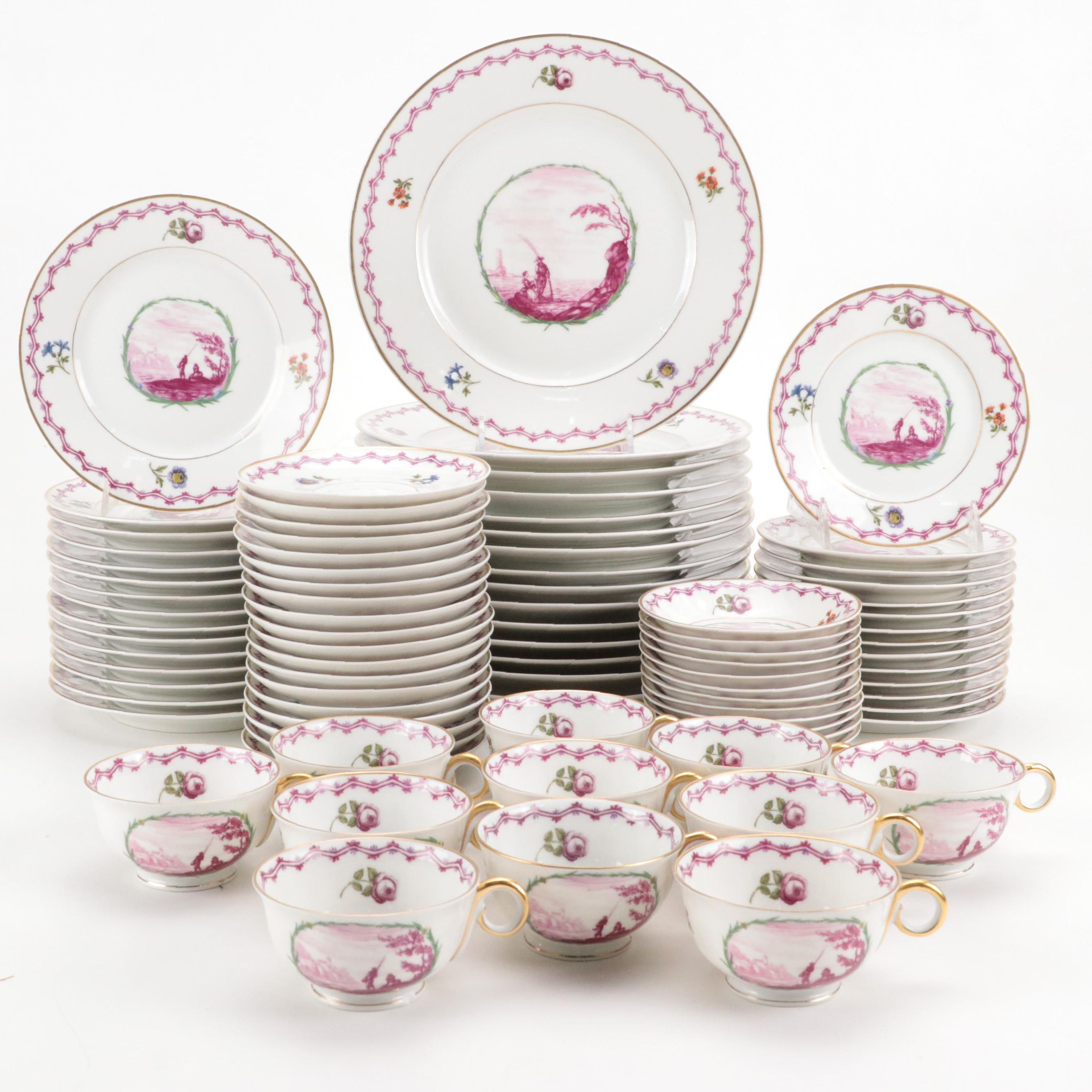 Haviland "Malmaison" Porcelain Dinnerware, 1946–1962