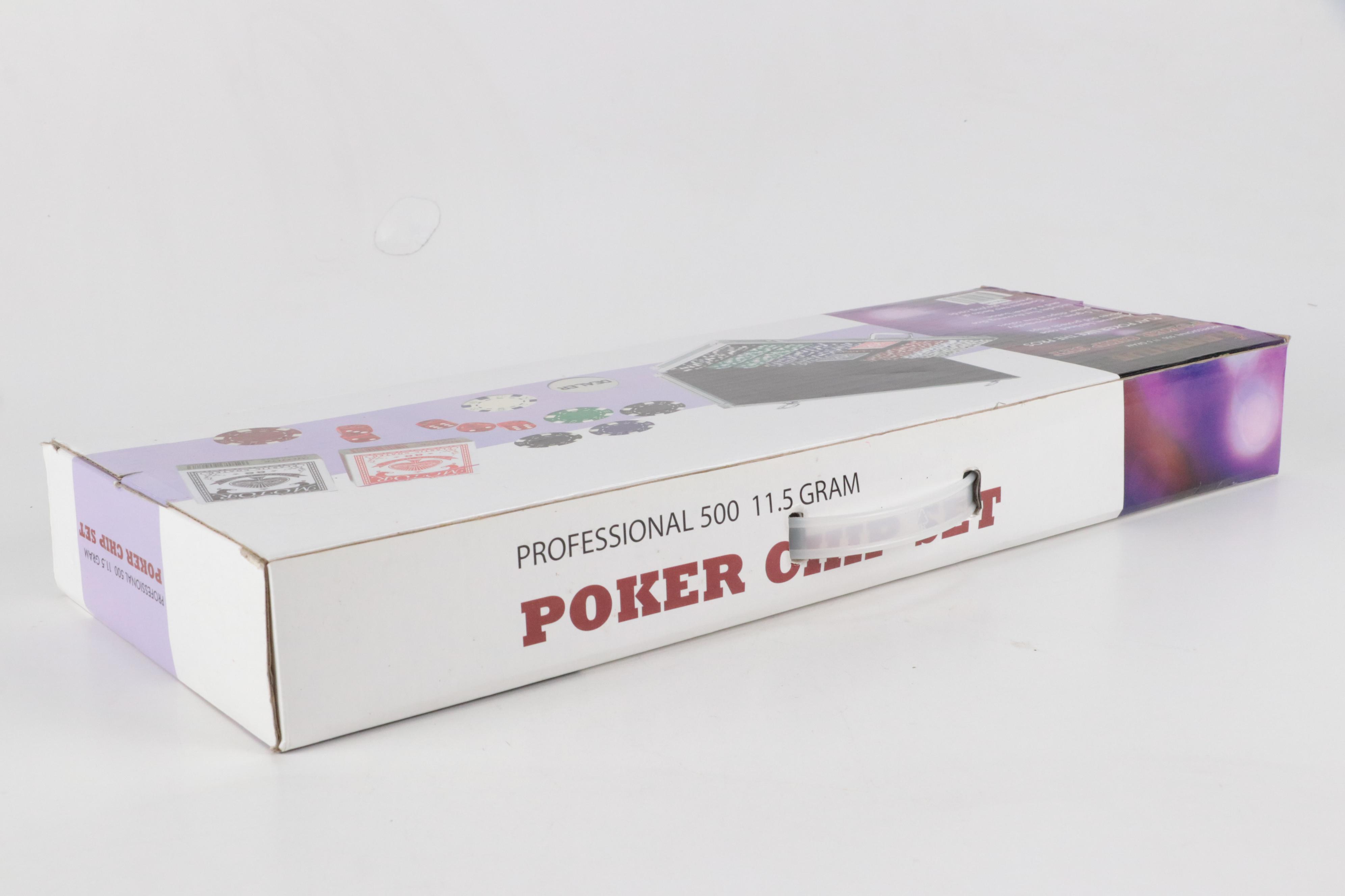 Excalibur "The Players Club" Professional 500 11.5 Gram Poker Chip Set