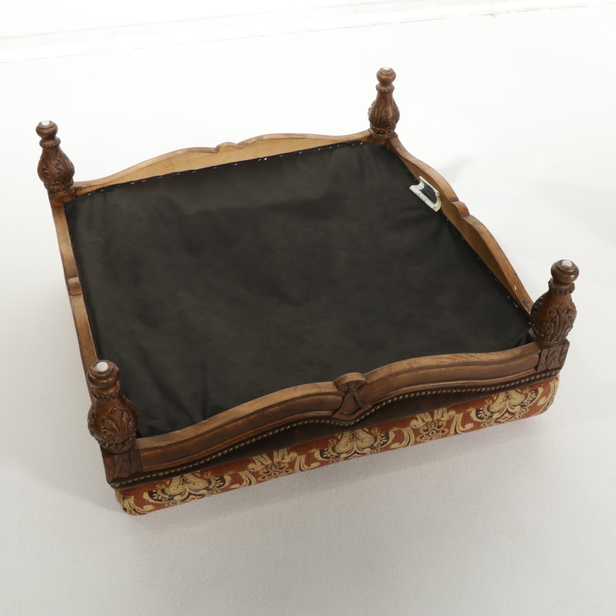 Century Furniture Louis XV Style Berger Chair and Ottoman