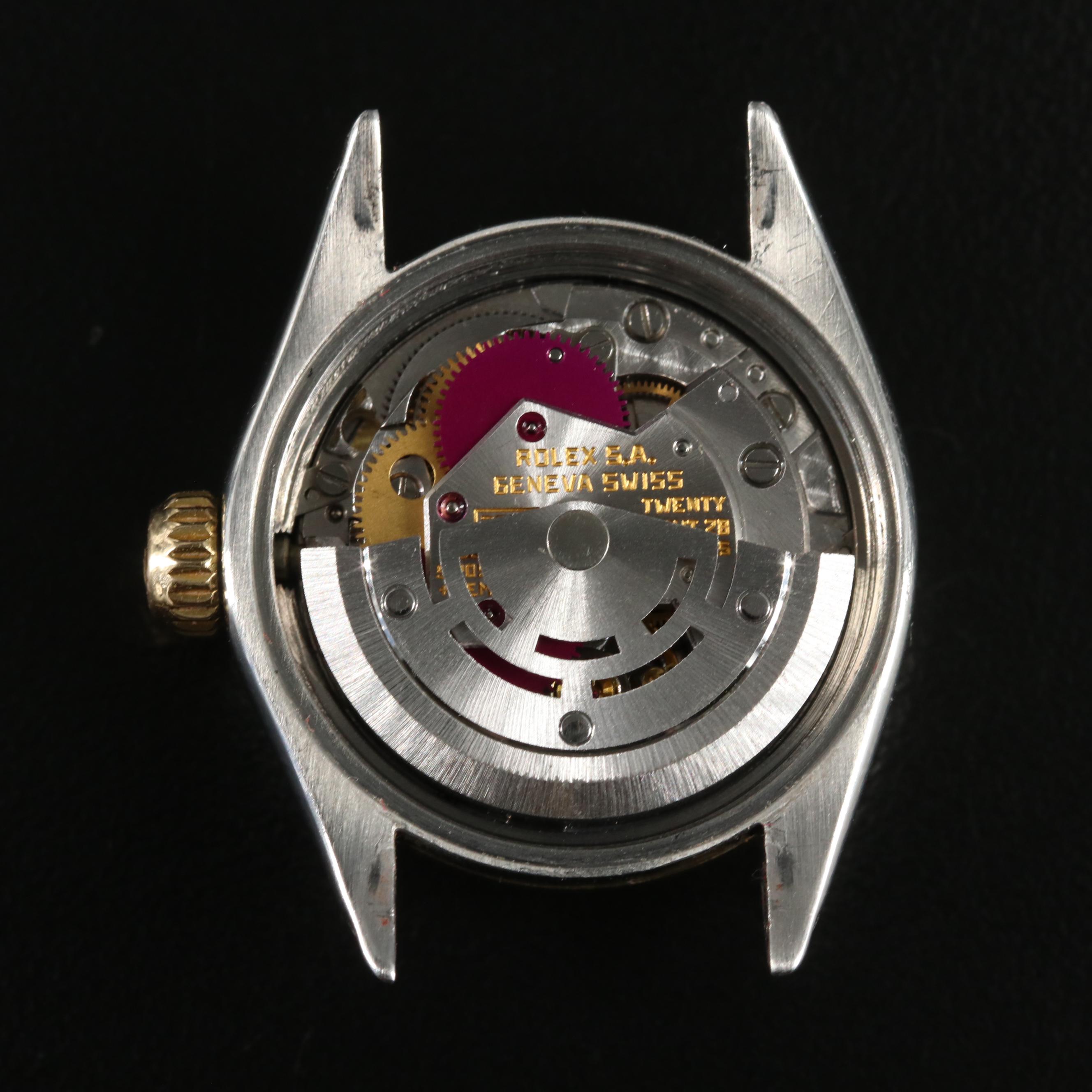 1978 Rolex Oyster Perpetual 6723 Custom Diamond Dial Watch