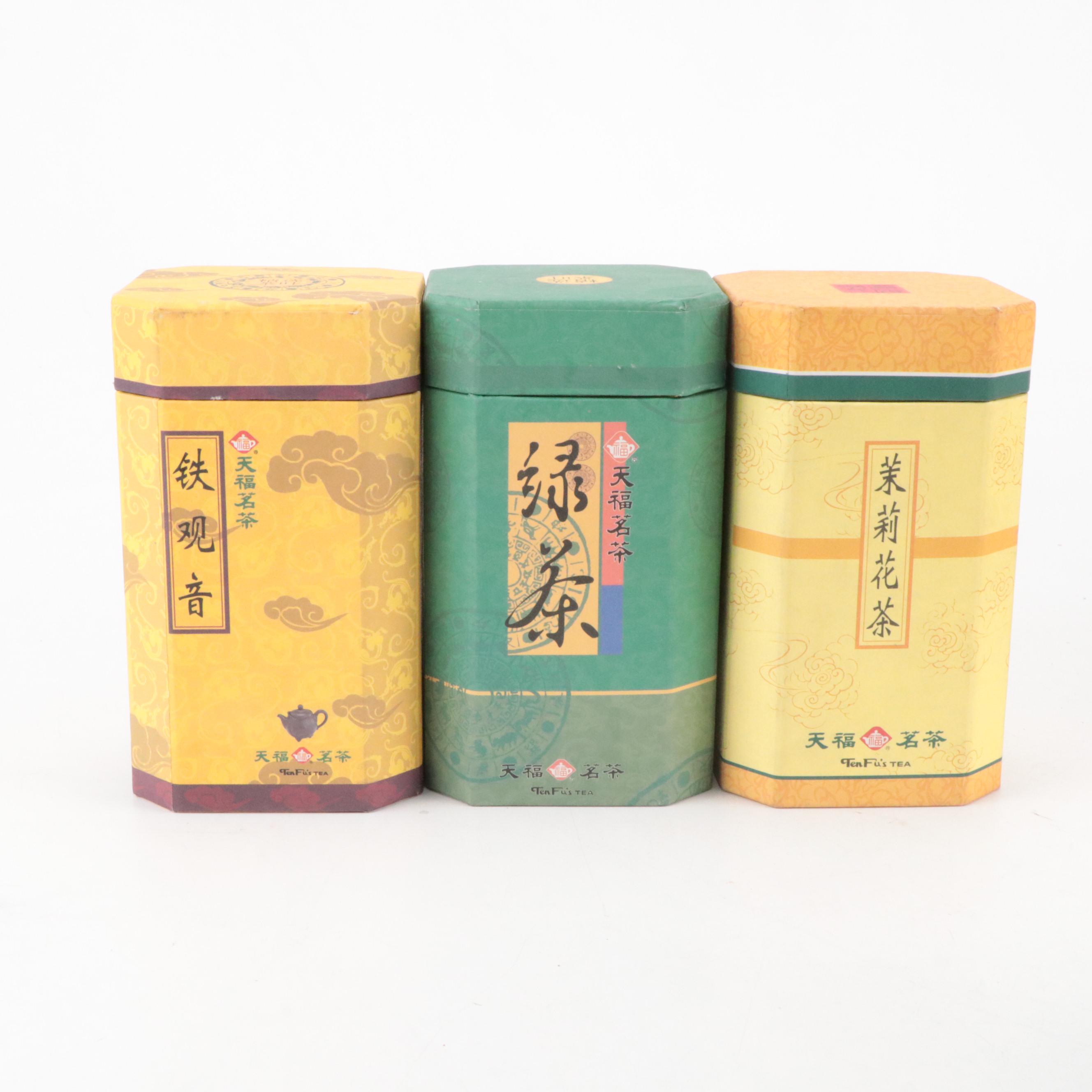 Chinese Cardboard Tea Boxes with Other Fabric Boxes