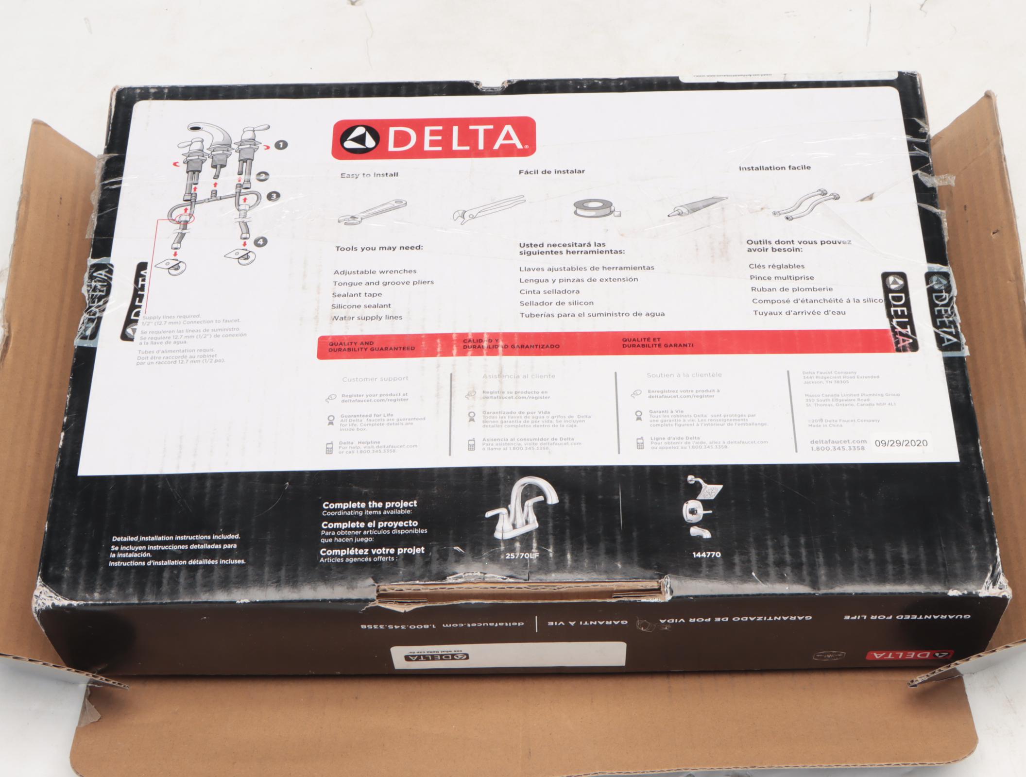 Delta Two Handle Widespread Bathroom Faucet and More