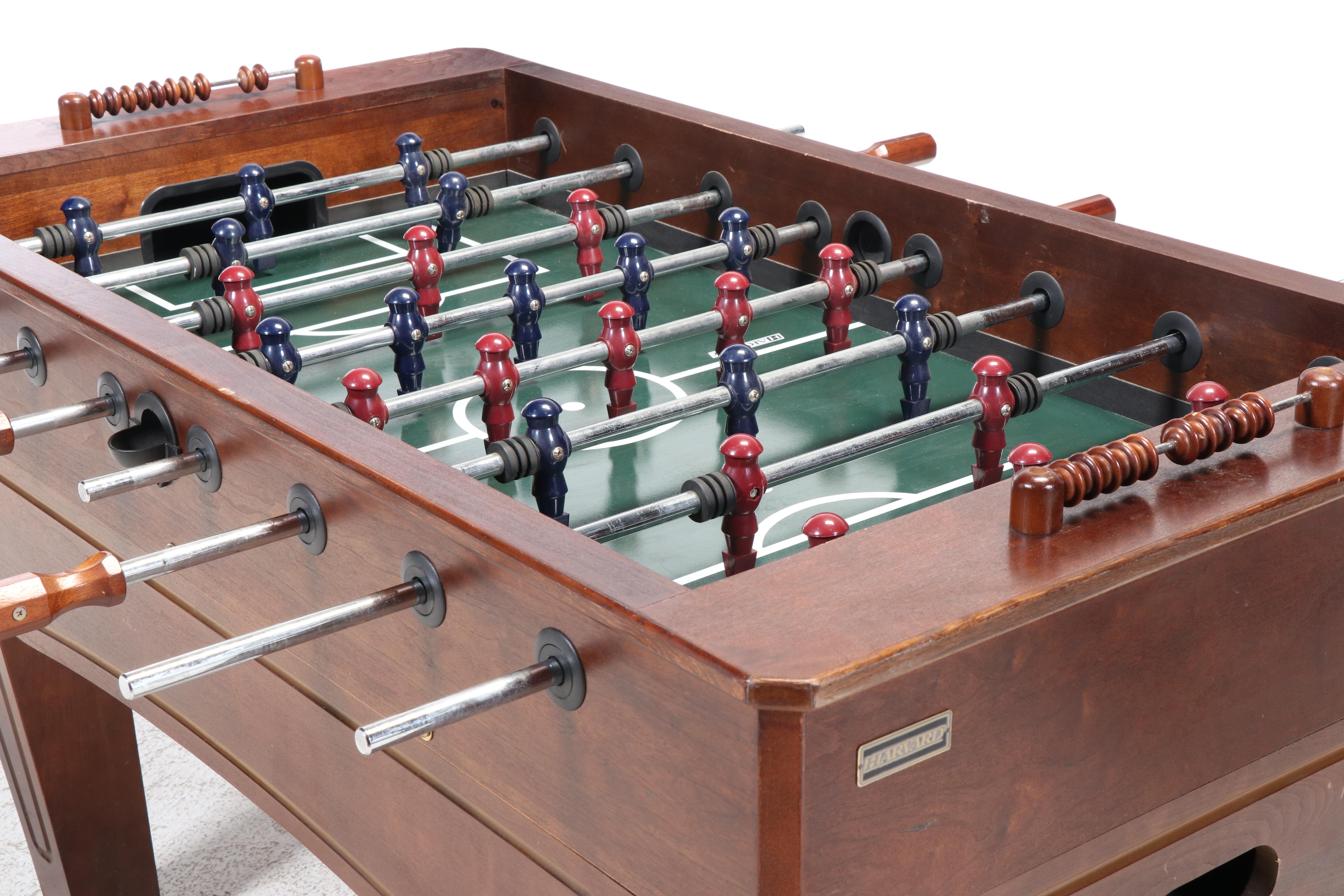 Harvard Wooden Foosball Game Table