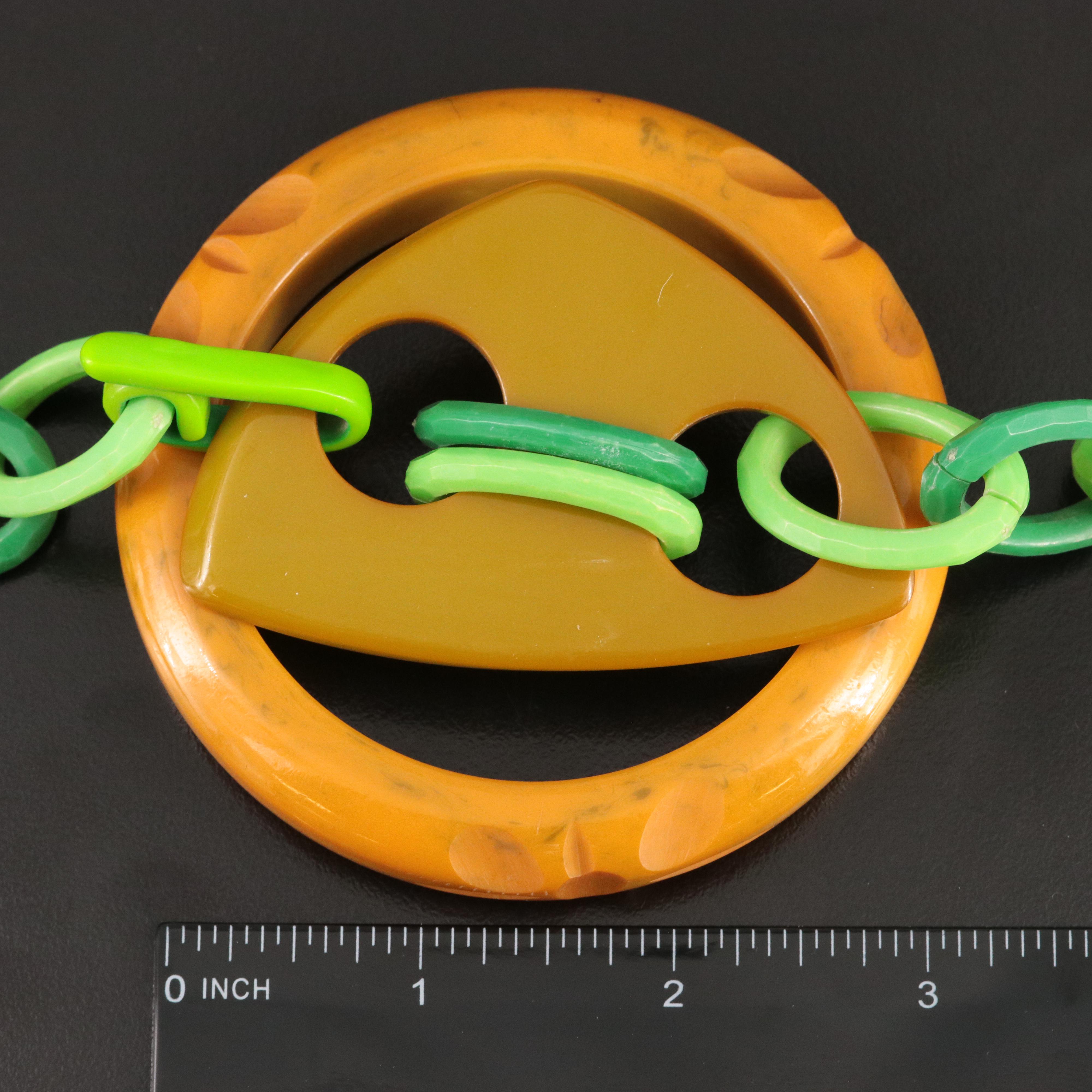 Bakelite Jewelry Selection with Deep Carved Bangles and Marvella Clip Earrings