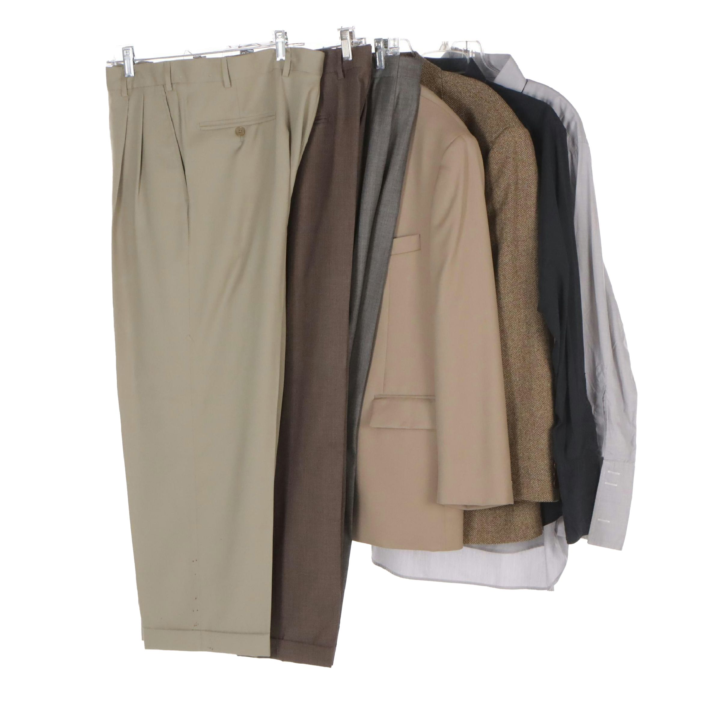 Men's Brooks Brothers and Joseph & Feiss Sport Coats with Other Pants and Shirts