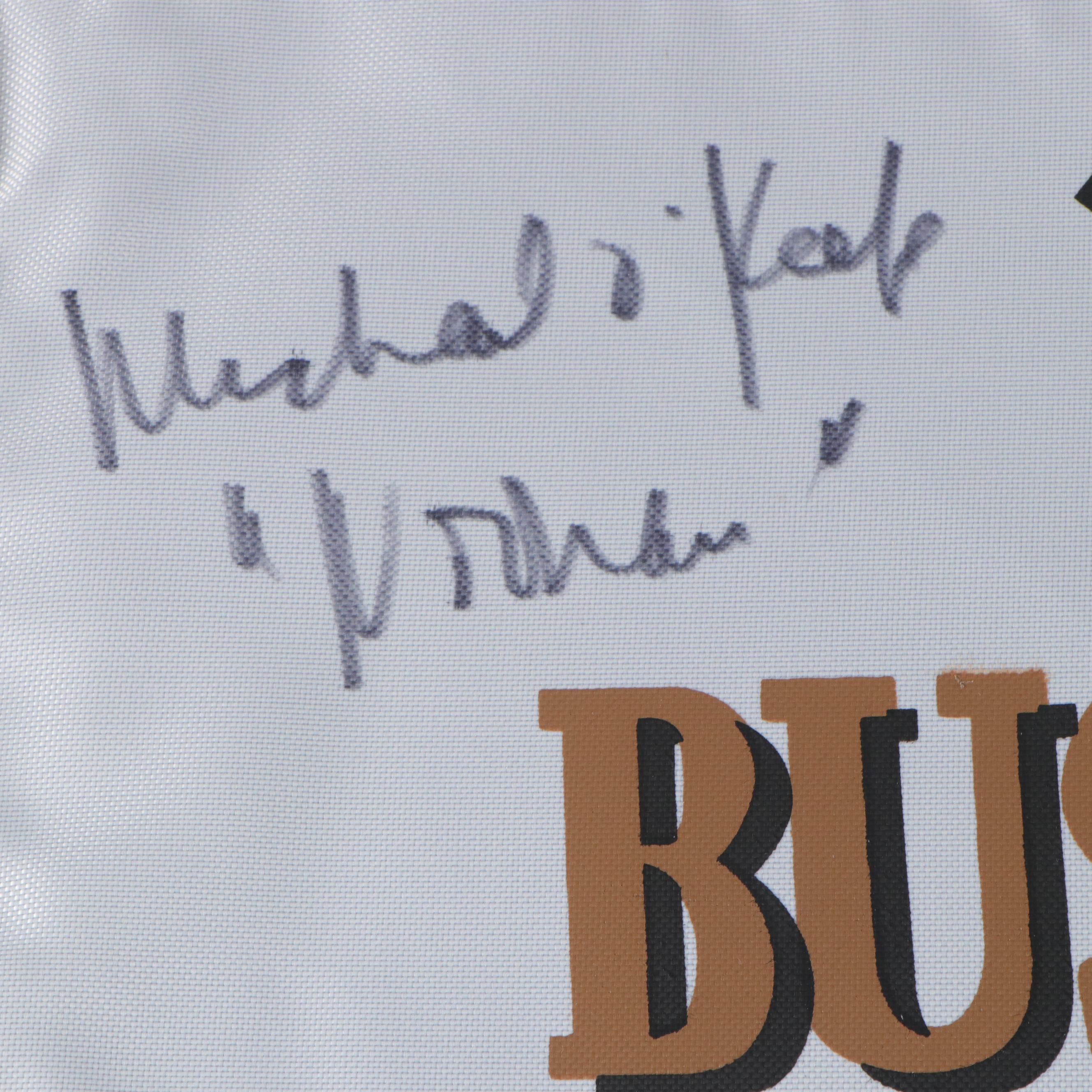 Michael O'Keefe and Cindy Morgan Signed "Caddyshack" Golf Flag