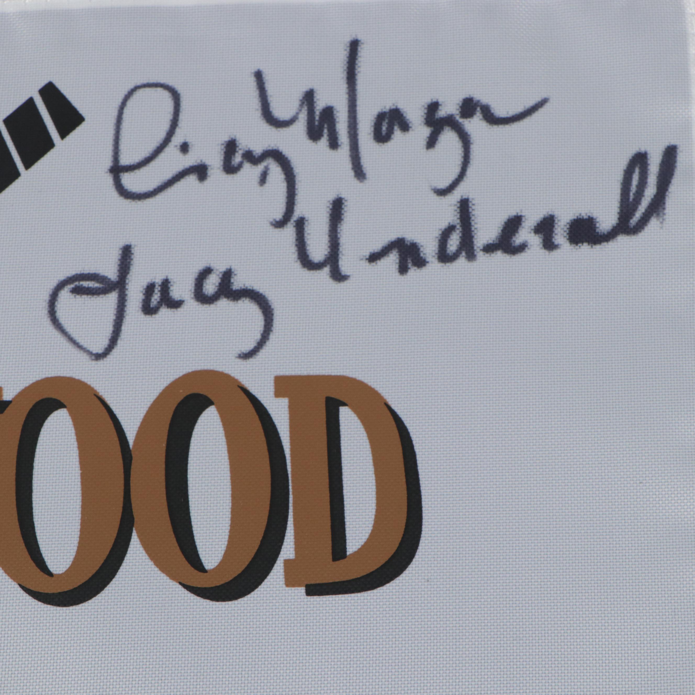 Michael O'Keefe and Cindy Morgan Signed "Caddyshack" Golf Flag