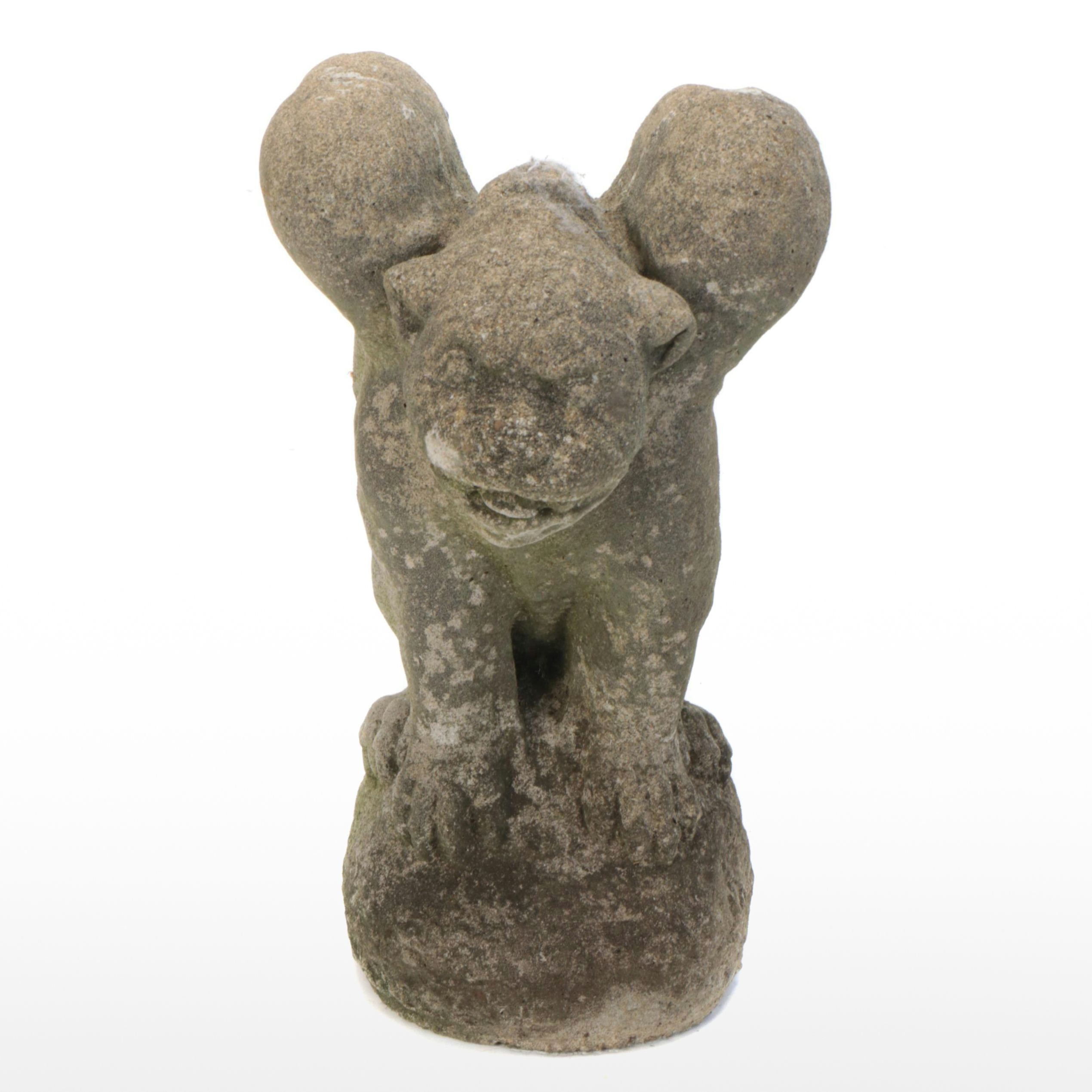 Concrete Gargoyle Garden Sculpture