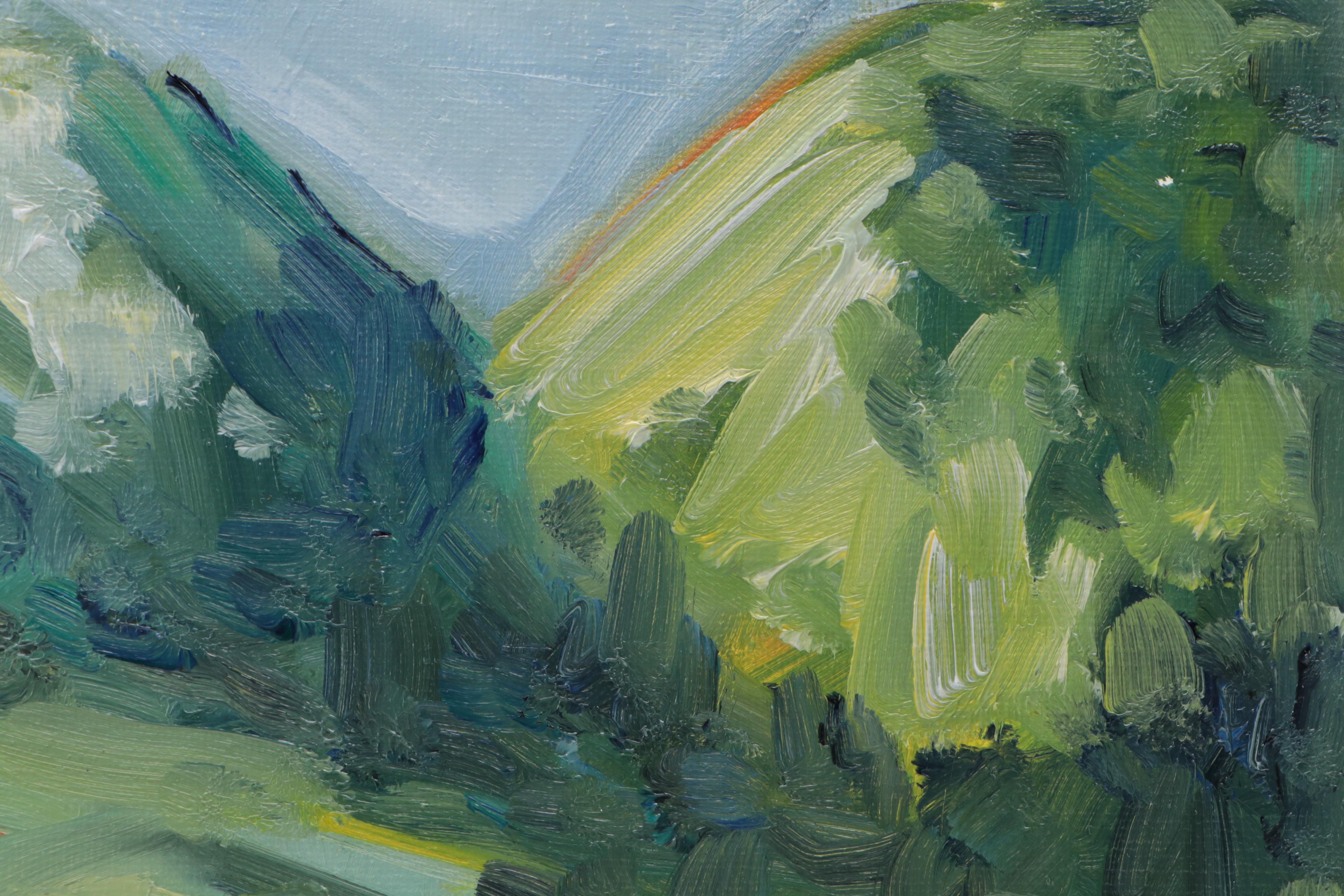 José M. Lima Landscape Oil Painting, 2024