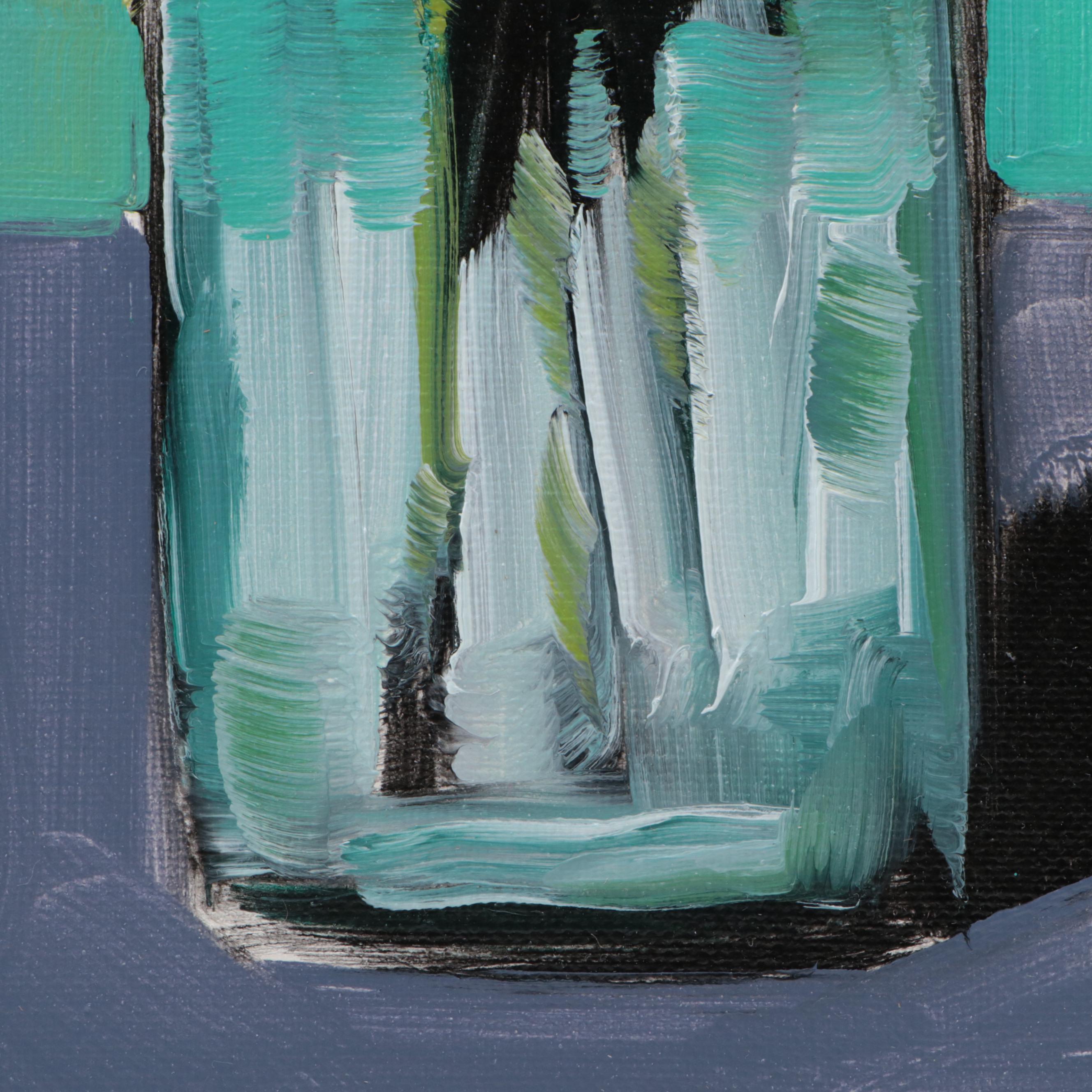 José M. Lima Floral Still Life Oil Painting, 2024