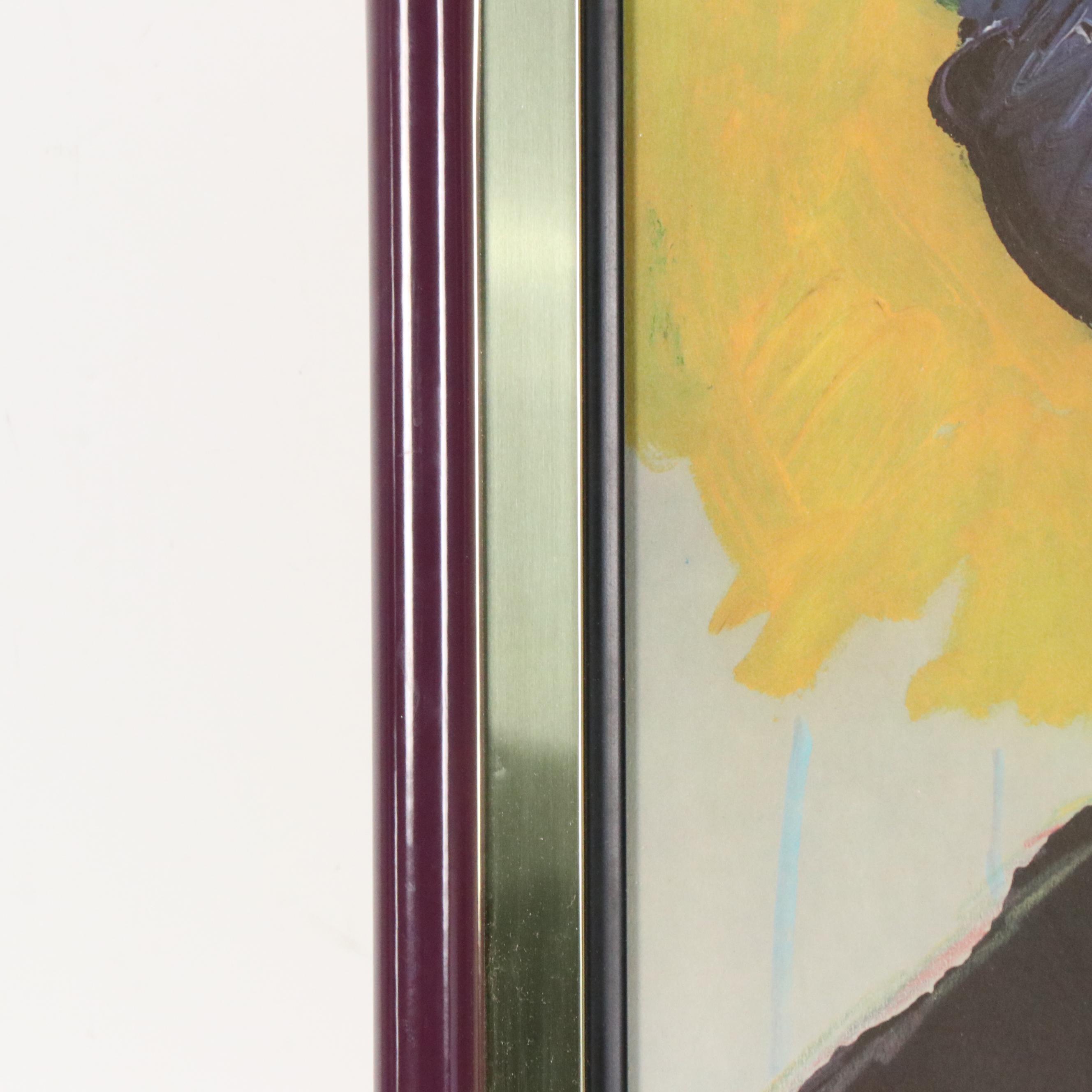 Peter Max Offset Lithograph Poster of Henri de Toulouse-Lautrec