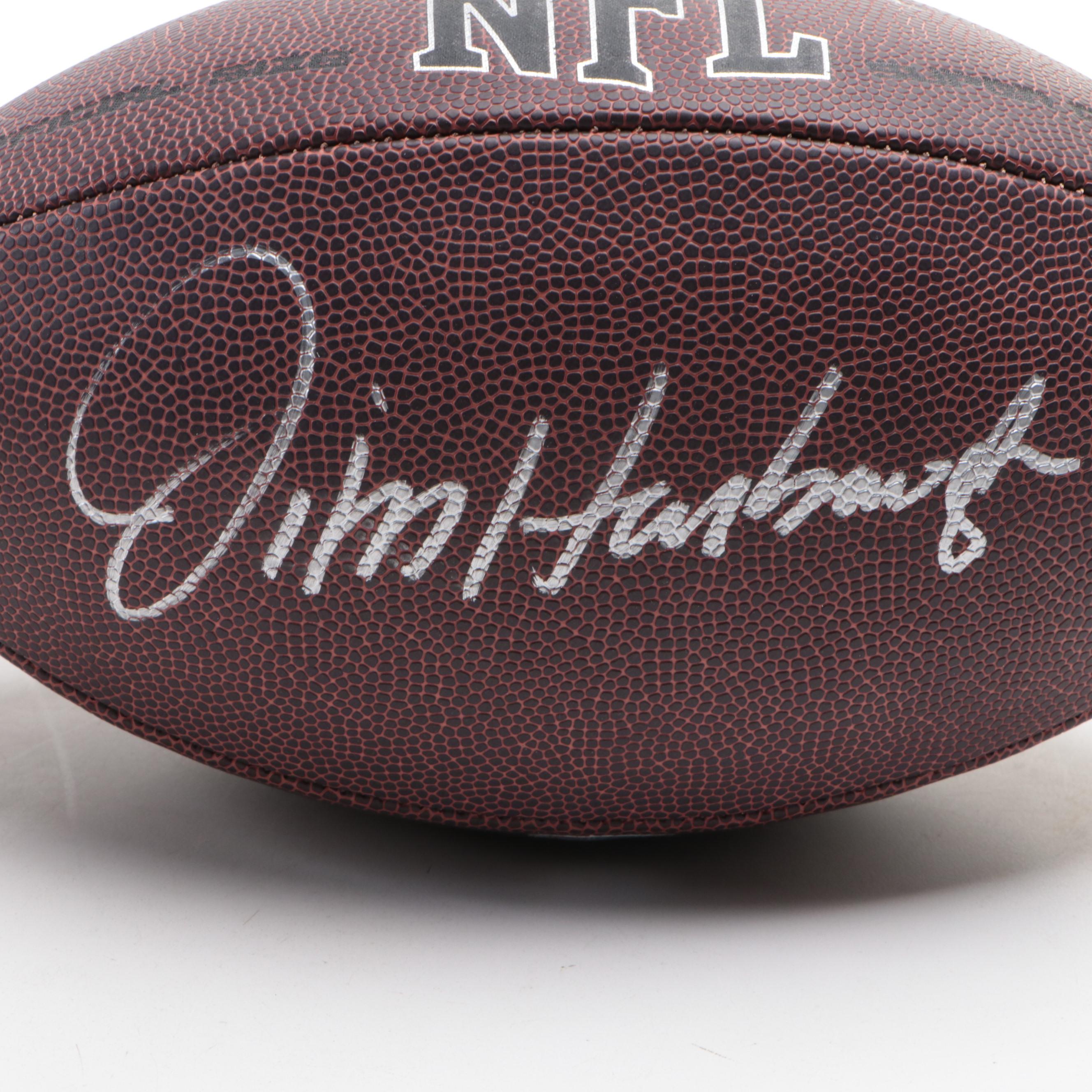 Jim Harbaugh Signed University of Michigan Full-Size Football Helmet and More