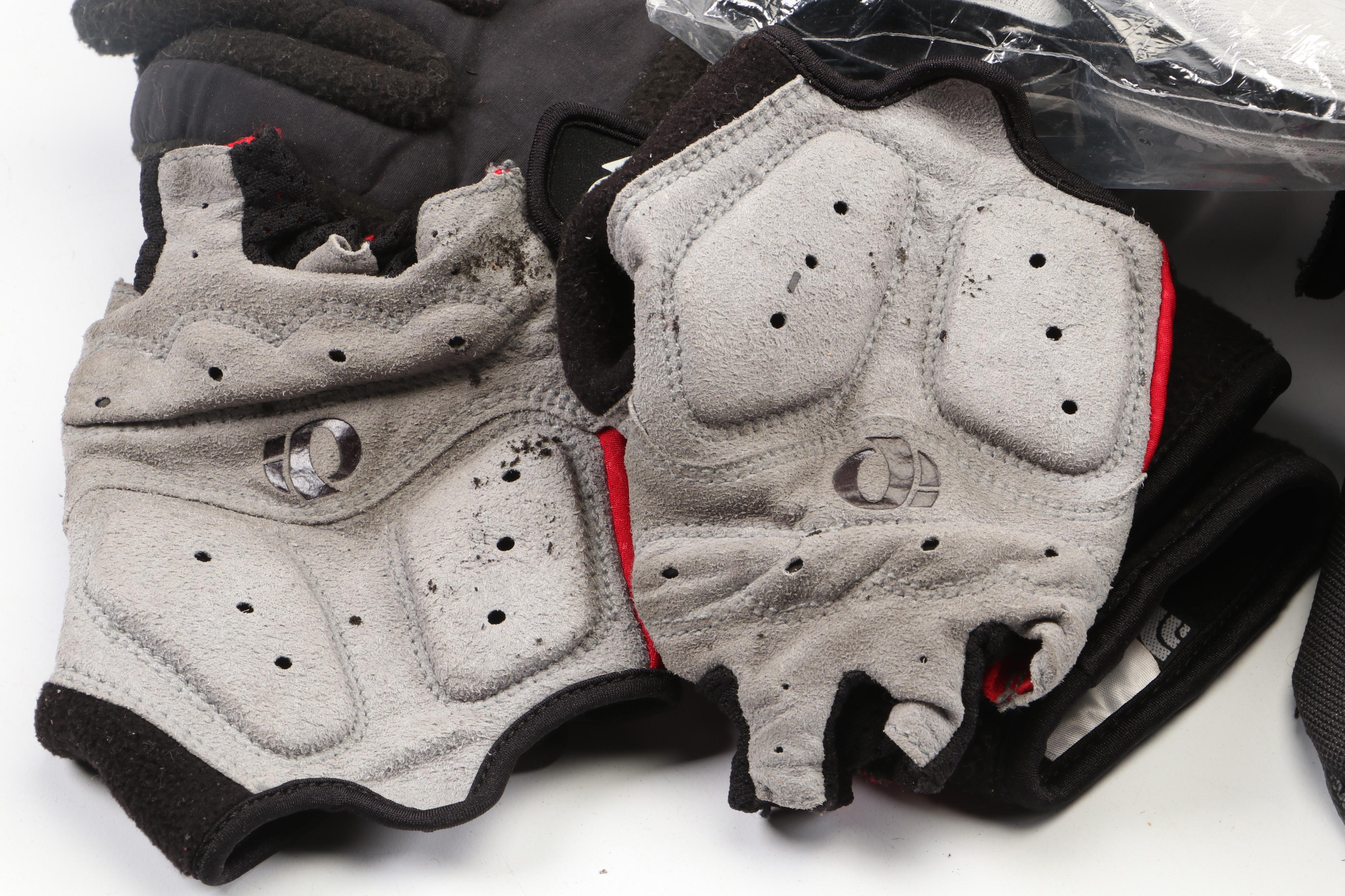 The North Face Hydration Pack with Bike Helmets, Kneepads, Bike Lock and More