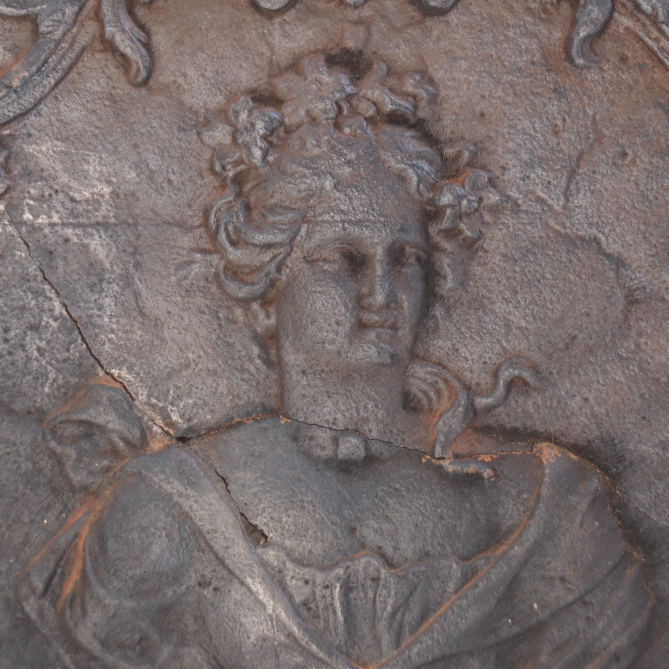 Victorian Cast Iron Hearth Cover