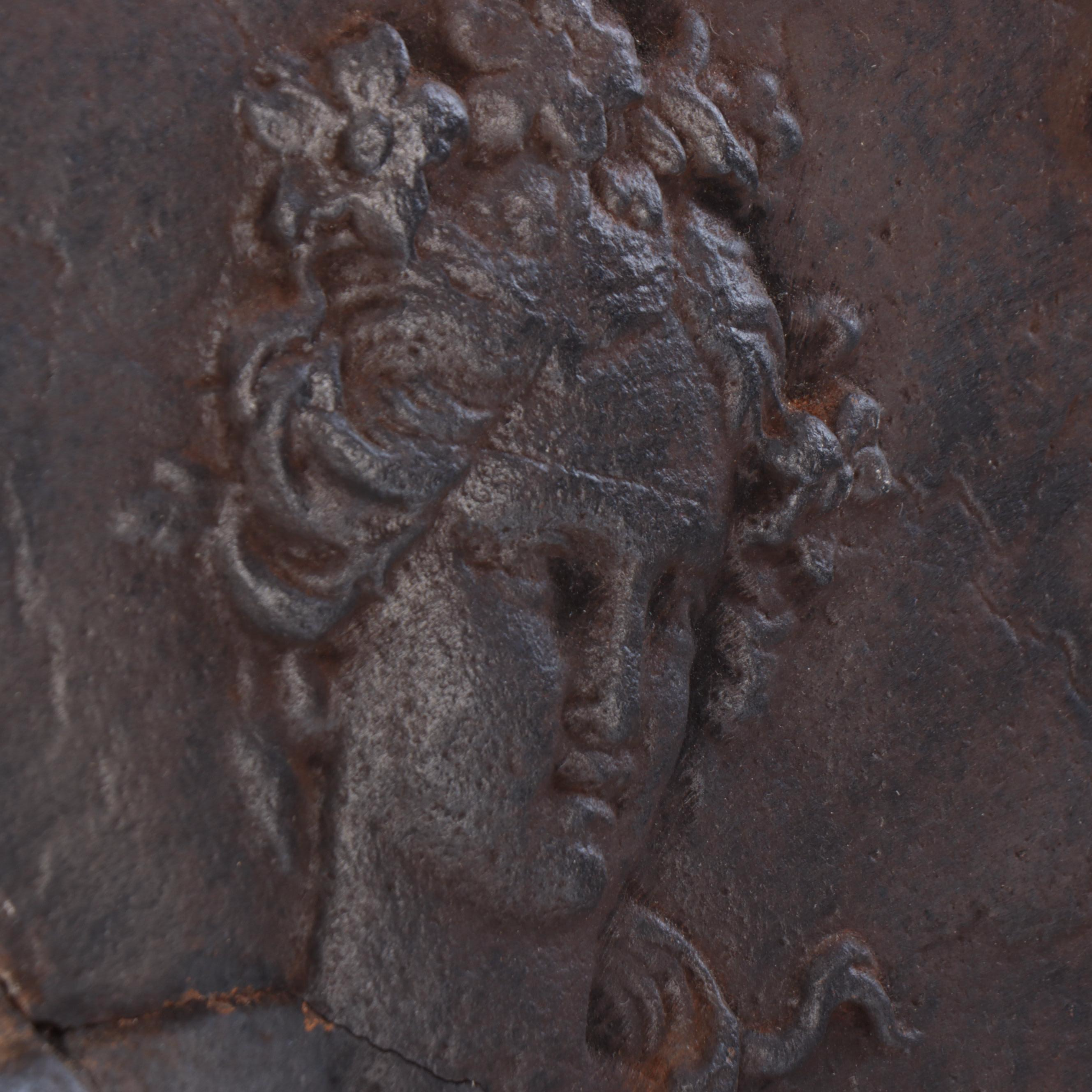 Victorian Cast Iron Hearth Cover