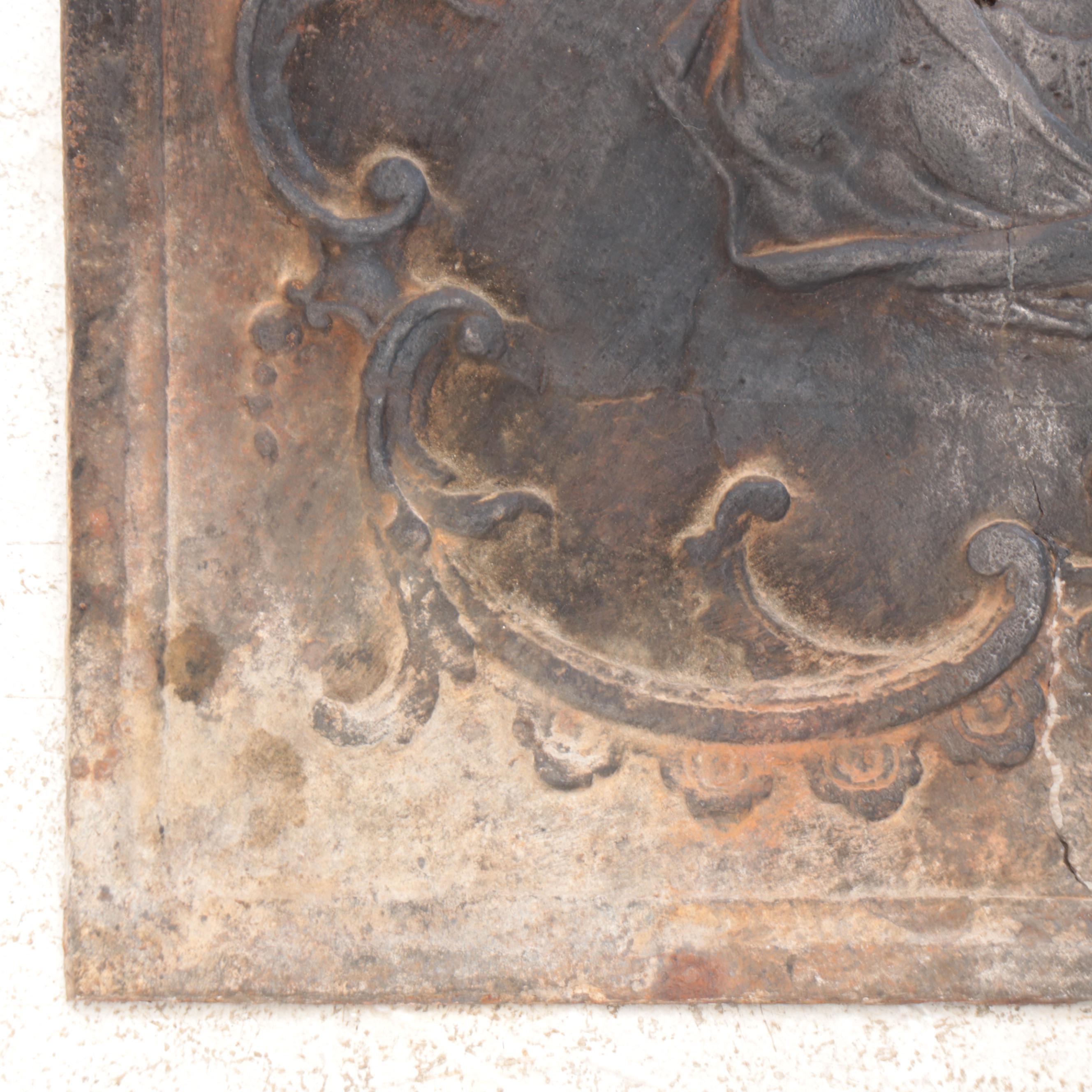 Victorian Cast Iron Hearth Cover