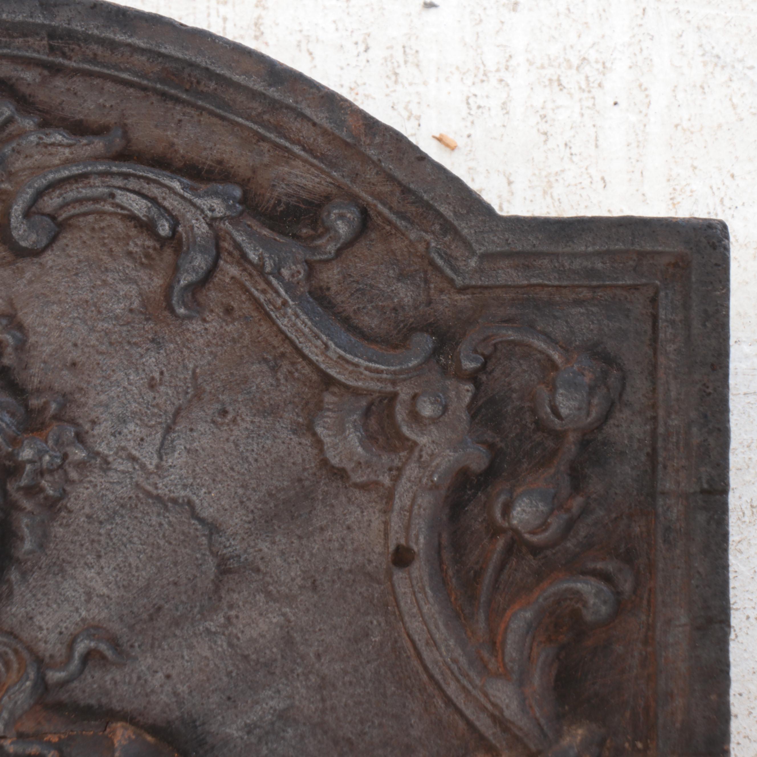 Victorian Cast Iron Hearth Cover