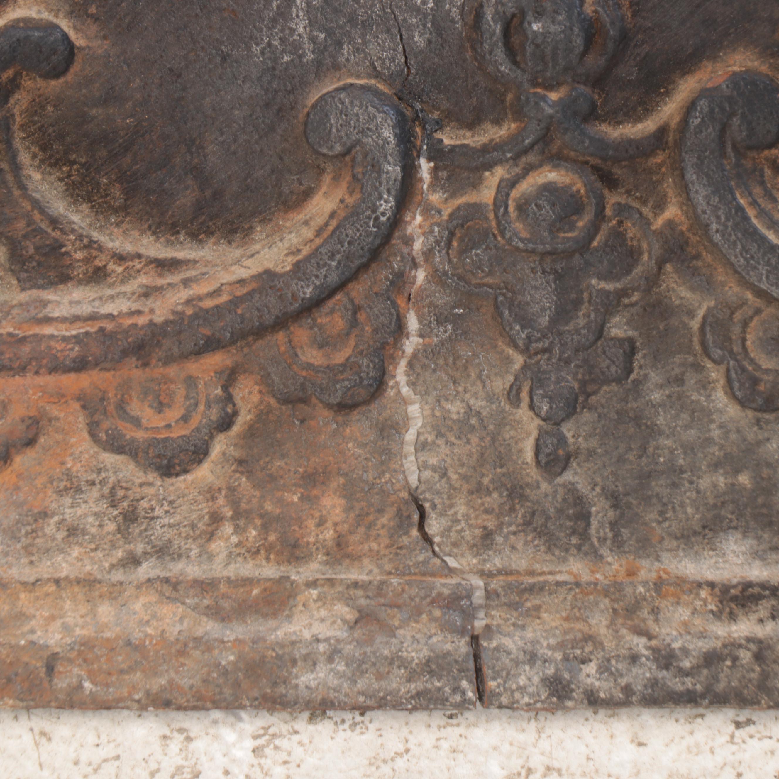 Victorian Cast Iron Hearth Cover